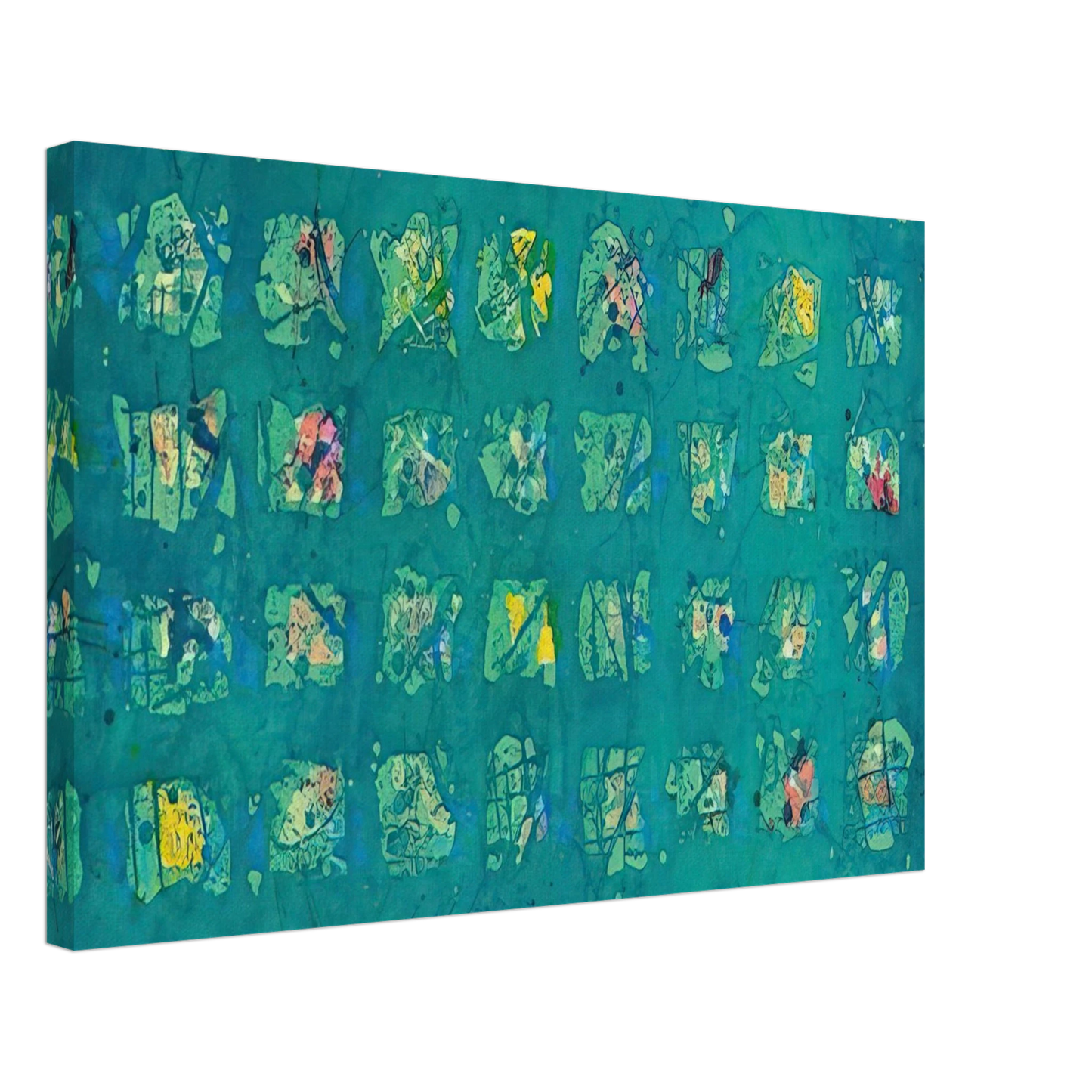 Sam Francis - La Primavera Fredda Cold Spring Canvas - 70x100 cm / 28x40 inches-canvas