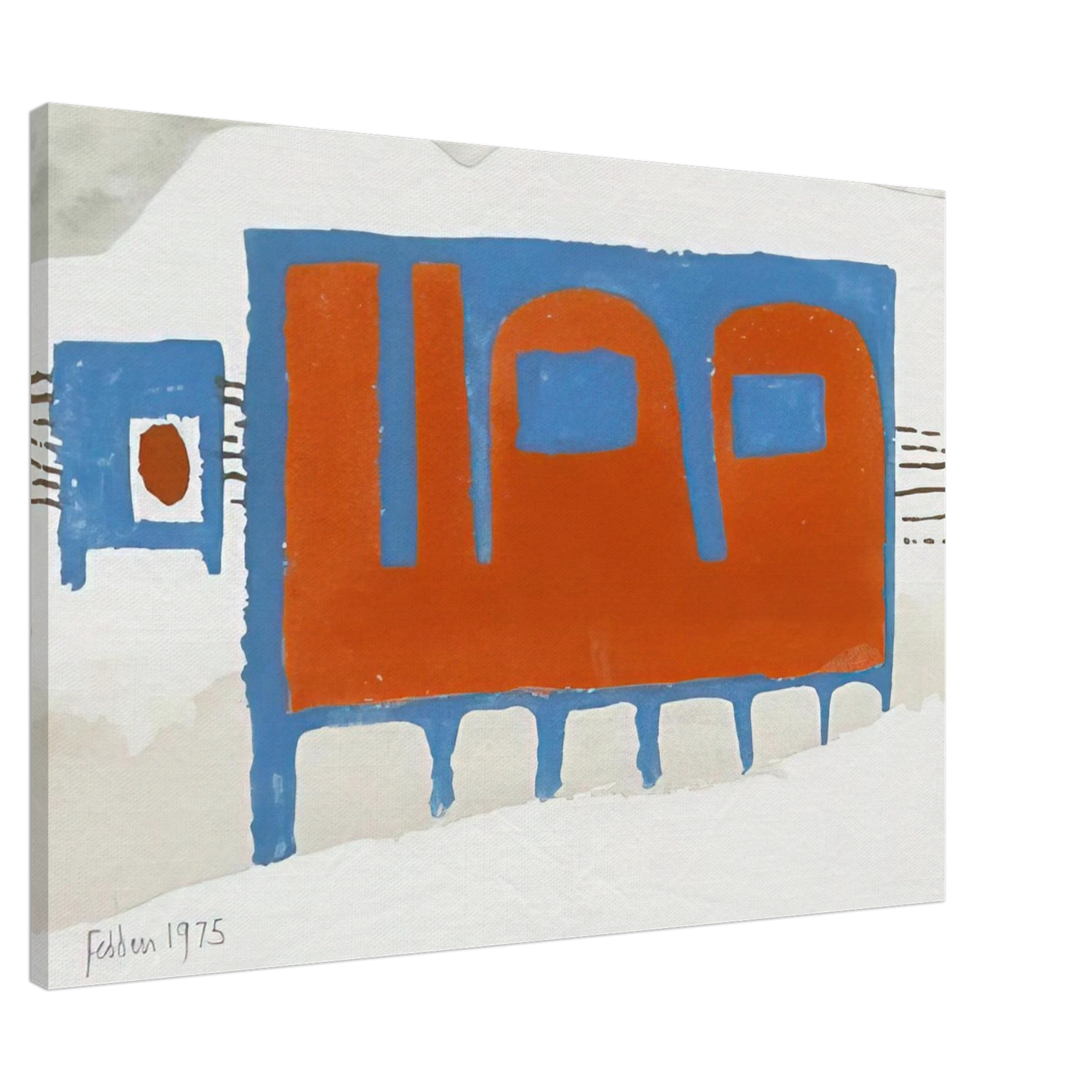 Mary Fedden - Untitled - 1975 Canvas - Default Title-canvas