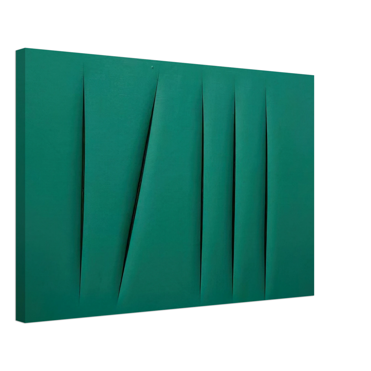 Lucio Fontana - Concept Spatial Canvas - 40x60 cm / 16x24 inches-canvas