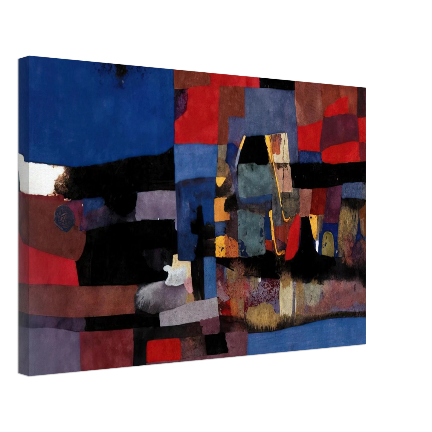 Alberto Burri - Untitled - 1952 Canvas - 40x60 cm / 16x24 inches-canvas