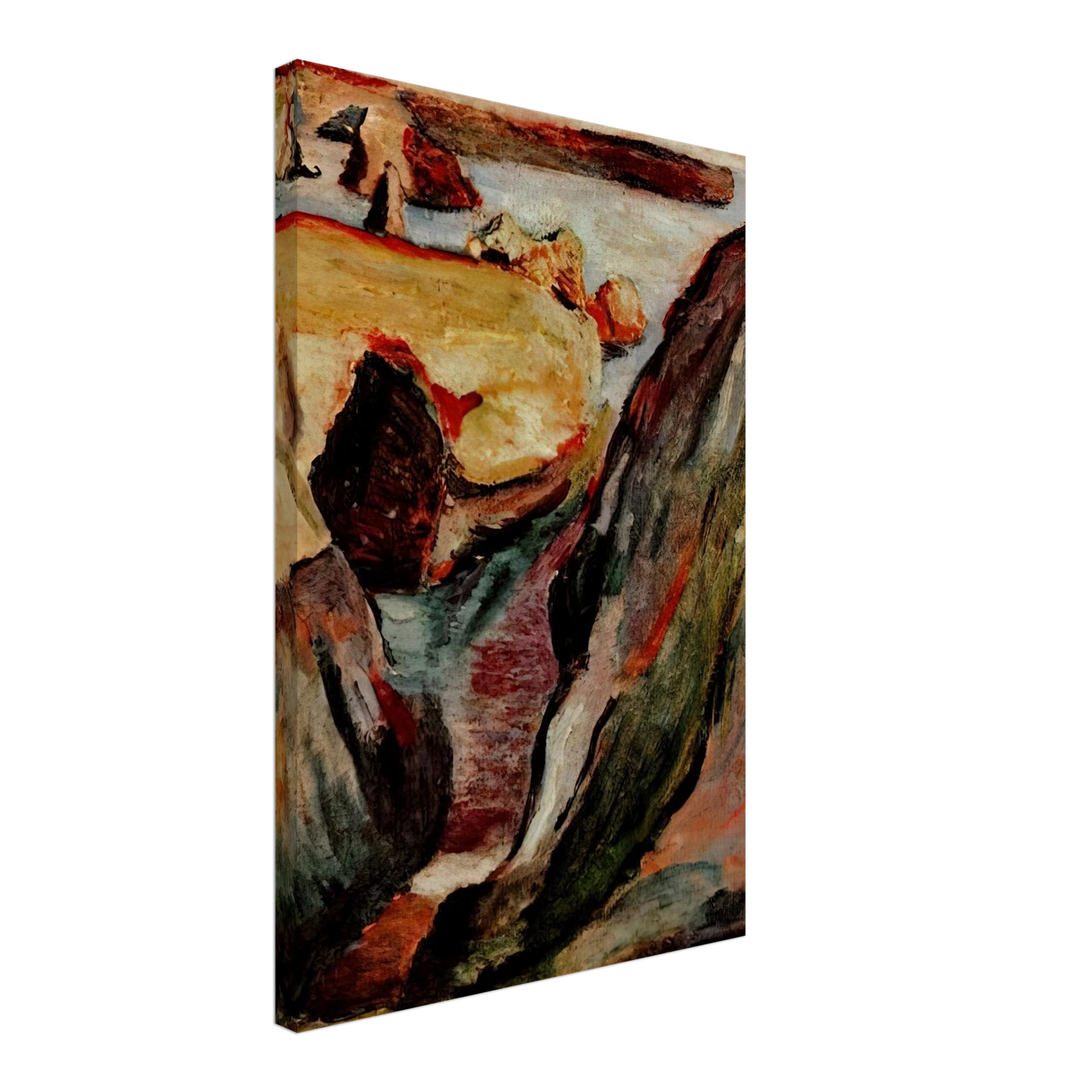 Henri Matisse - ROCHERS A BELLE ILE 1896 Canvas - 40x60 cm / 16x24 inches-canvas