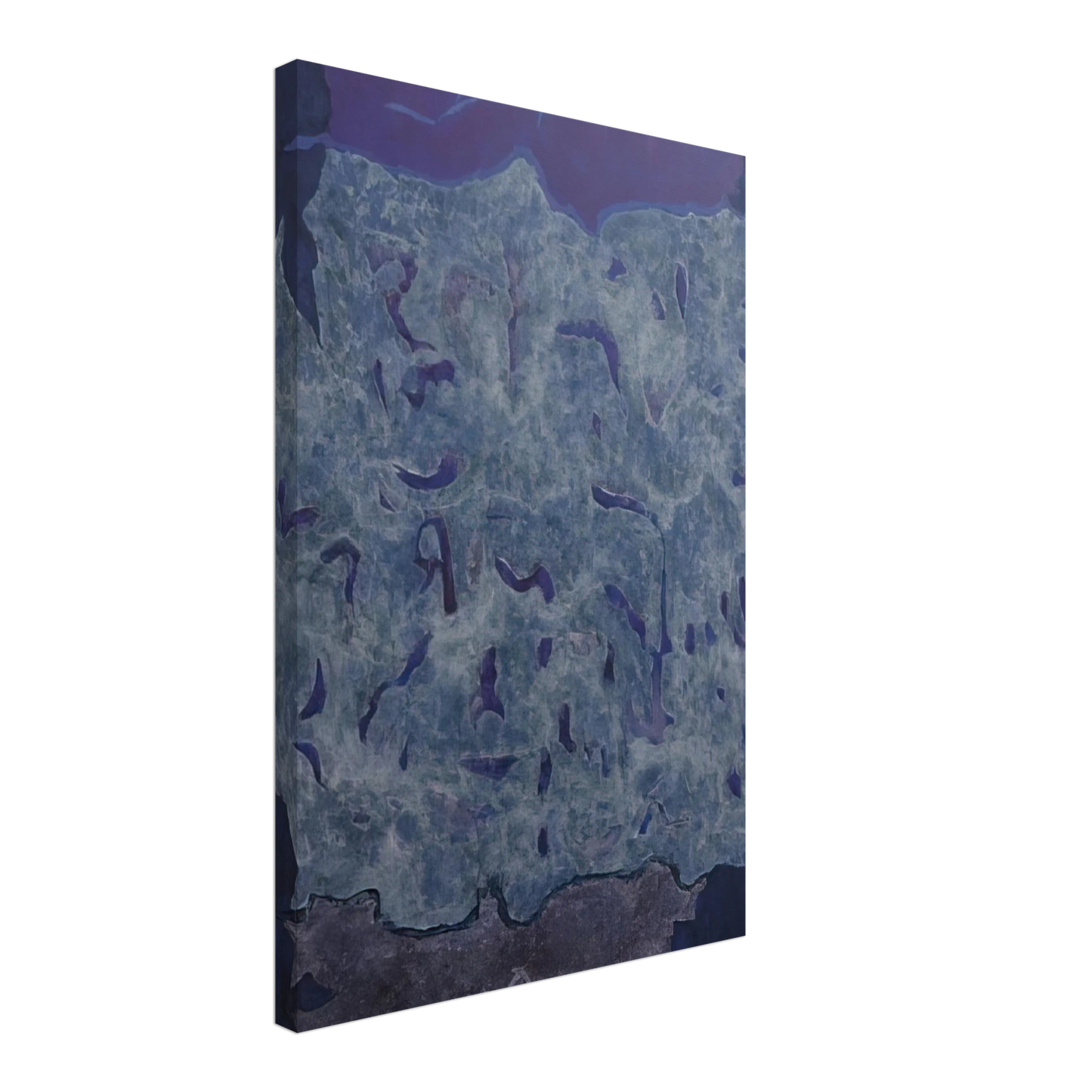 Theodoros Stamos - Infinity Field, Jerusalem Series IV - 1984 Canvas - 40x60 cm / 16x24 inches-canvas