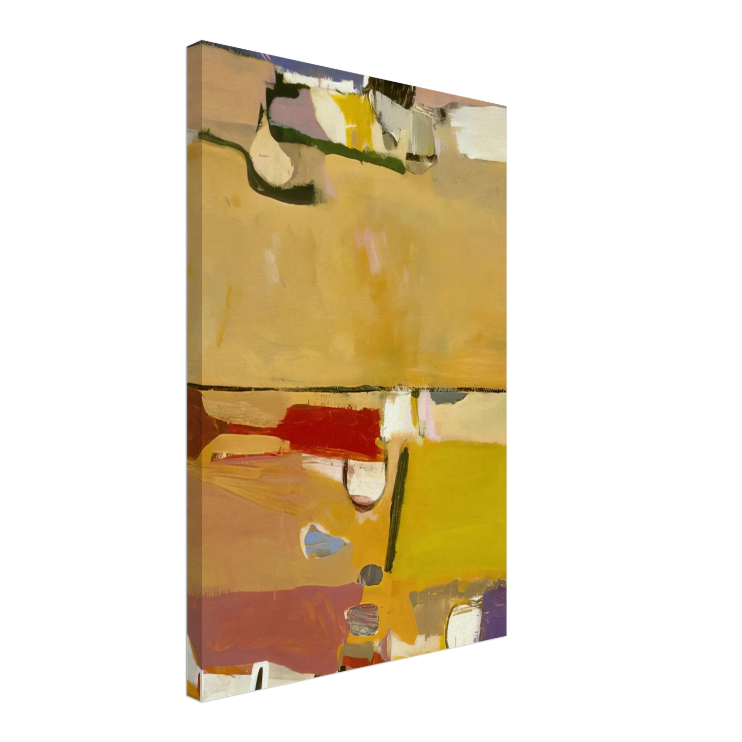 Richard Diebenkorn - A Day at the Races Canvas - 70x100 cm / 28x40 inches-canvas