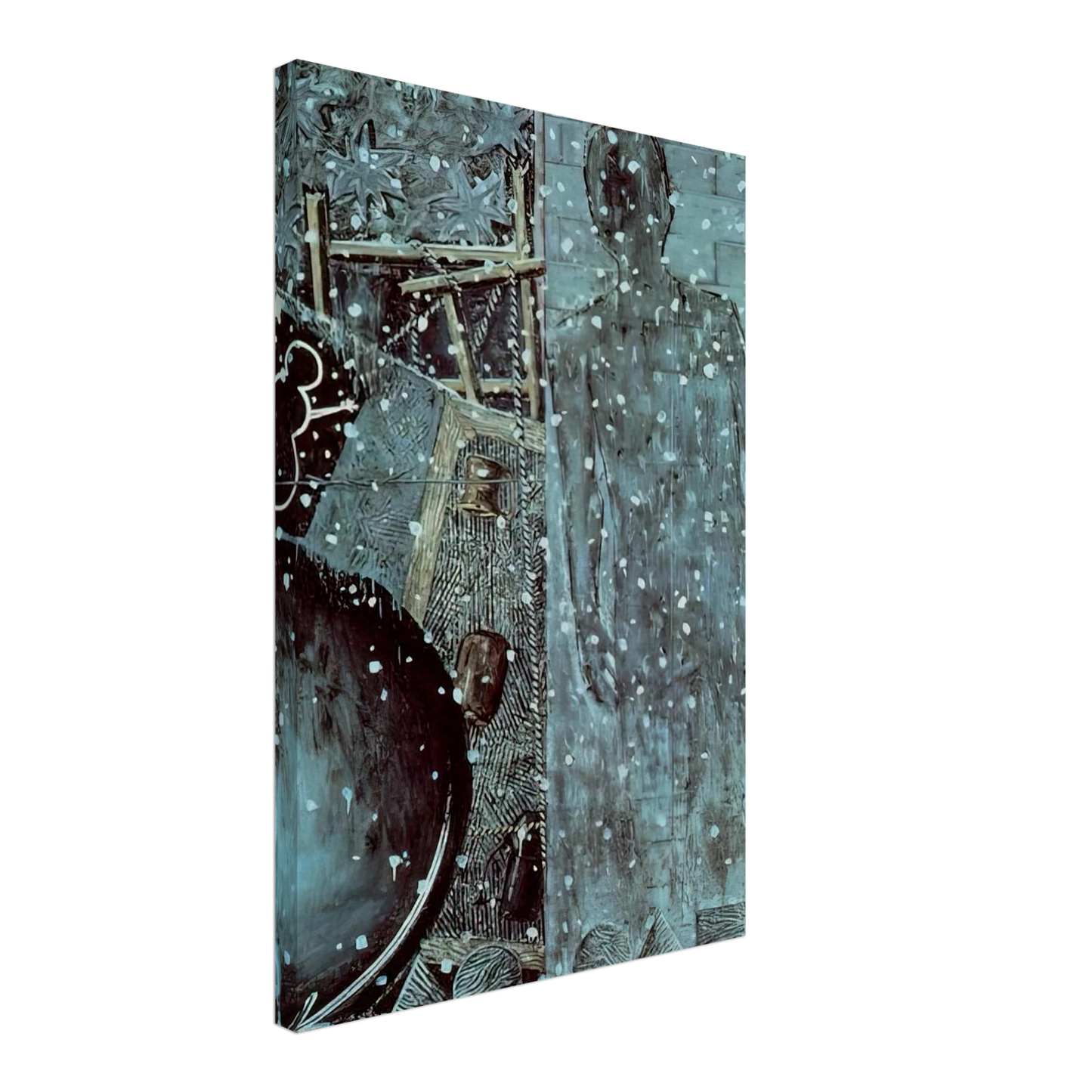 Jasper Johns - WINTER Canvas - 70x100 cm / 28x40 inches-canvas