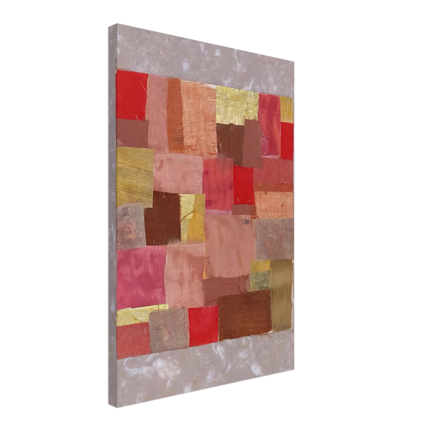 Anne Ryan - Number 587 - 1952 Canvas - 40x60 cm / 16x24 inches-canvas