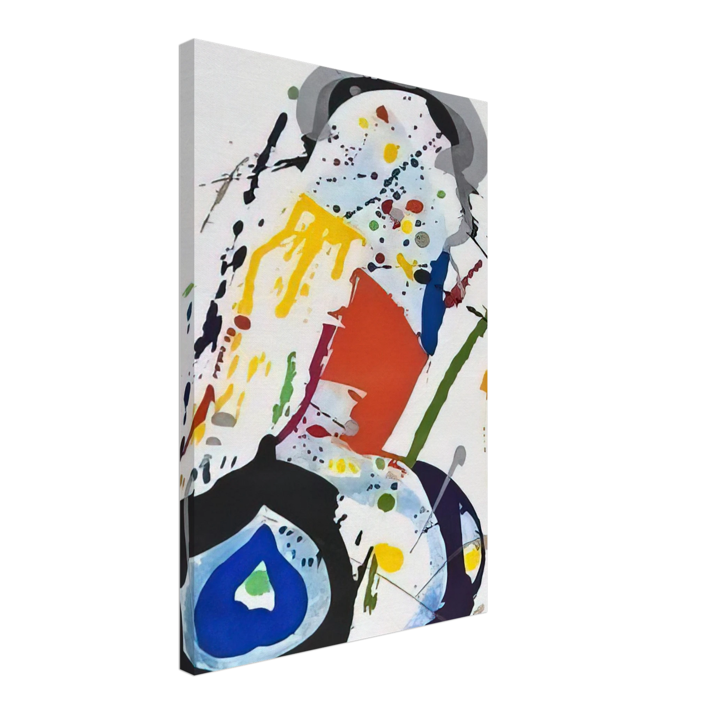 Sam Francis - untitled sfe081 Canvas - 40x60 cm / 16x24 inches-canvas