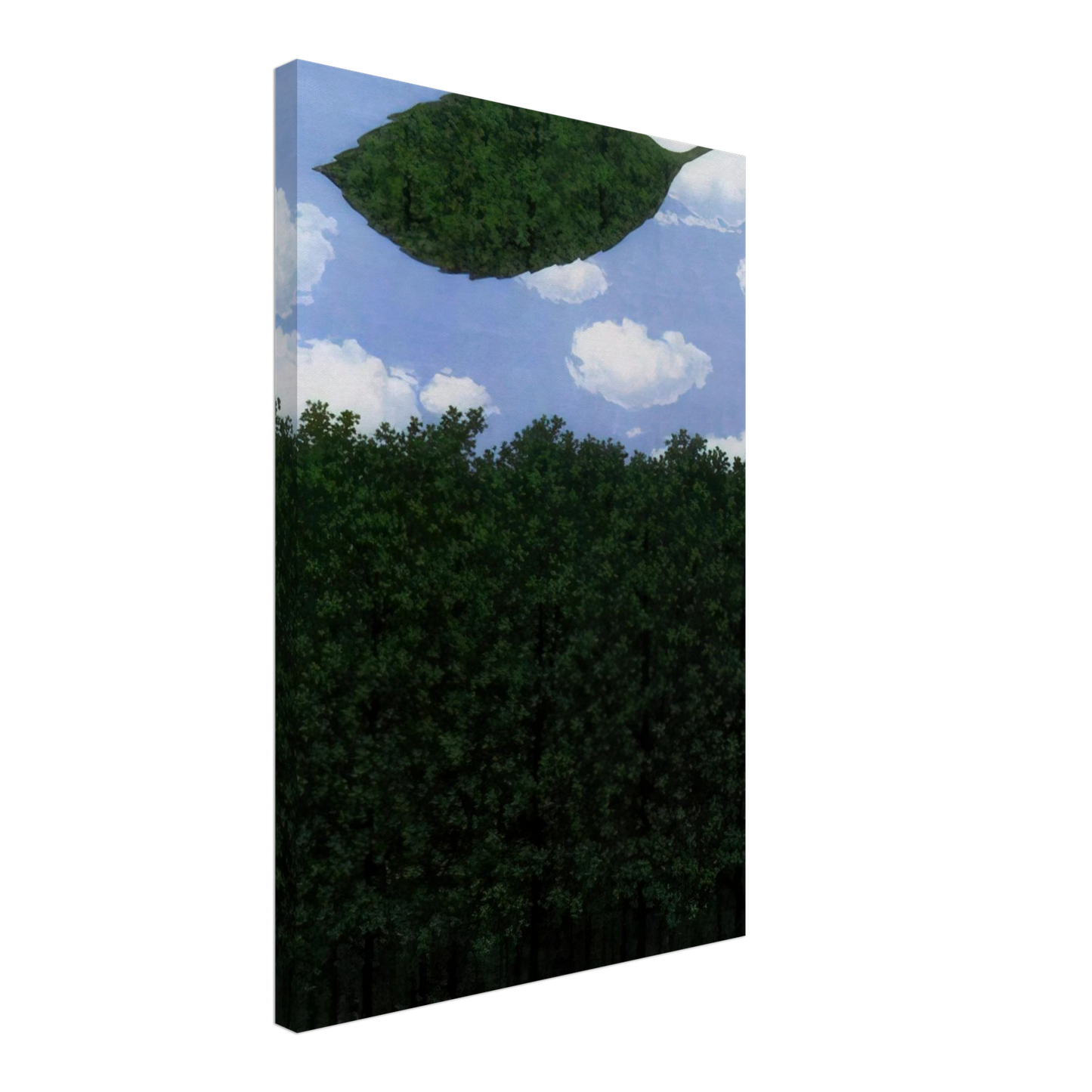 Rene Magritte - CHORUS OF THE SPHINX 1964 Canvas - 40x60 cm / 16x24 inches-canvas