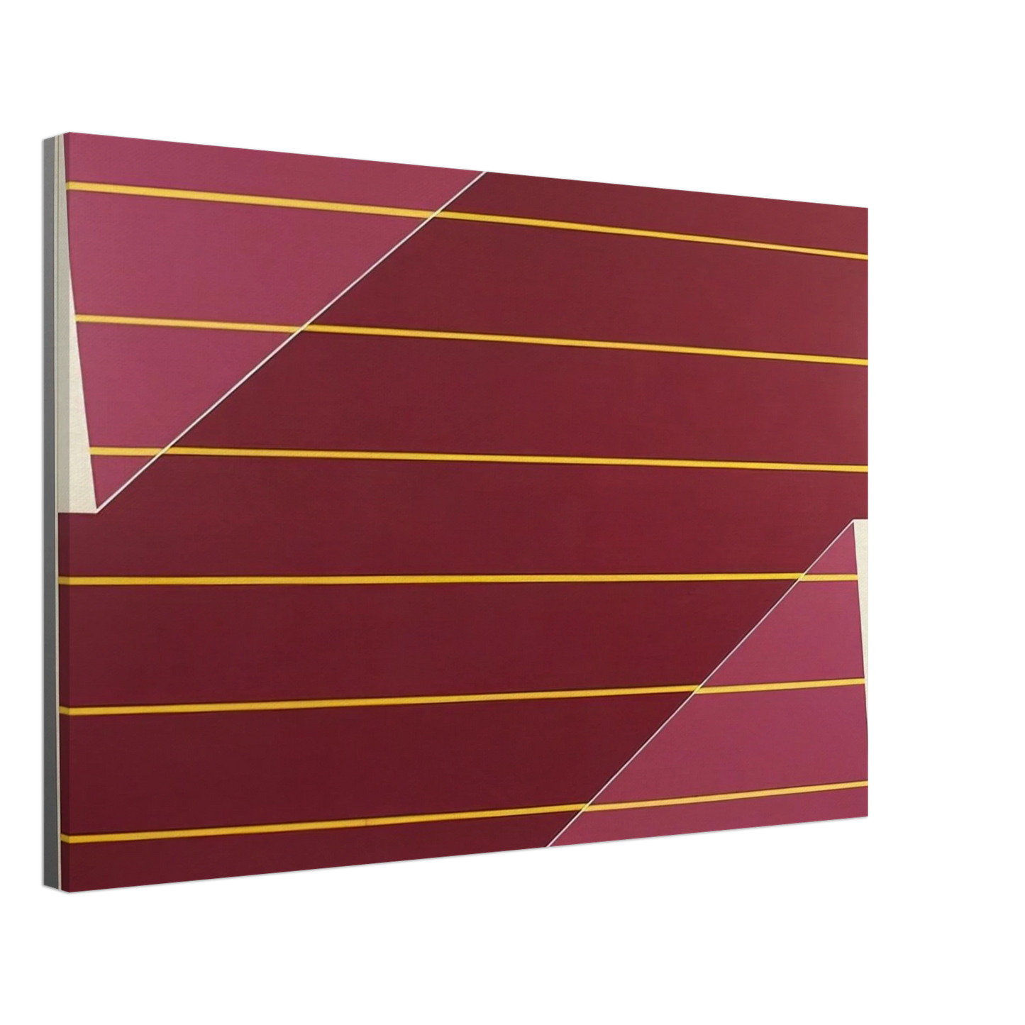 Larry Zox - Line Rotation - 1964 Canvas - 70x100 cm / 28x40 inches-canvas