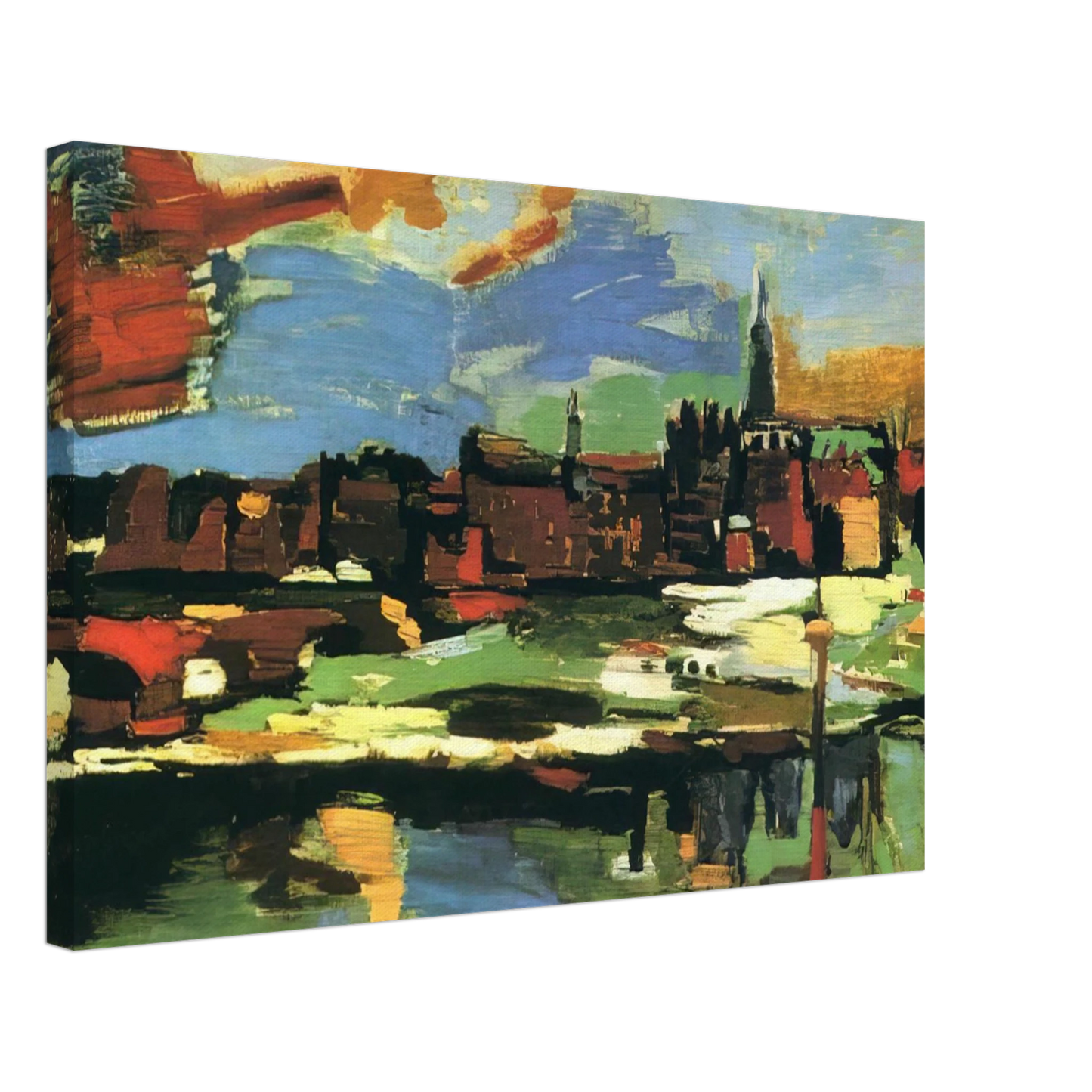 OSKAR KOKOSCHKA - NOT_DETECTED_235833 Canvas - 70x100 cm / 28x40 inches-canvas