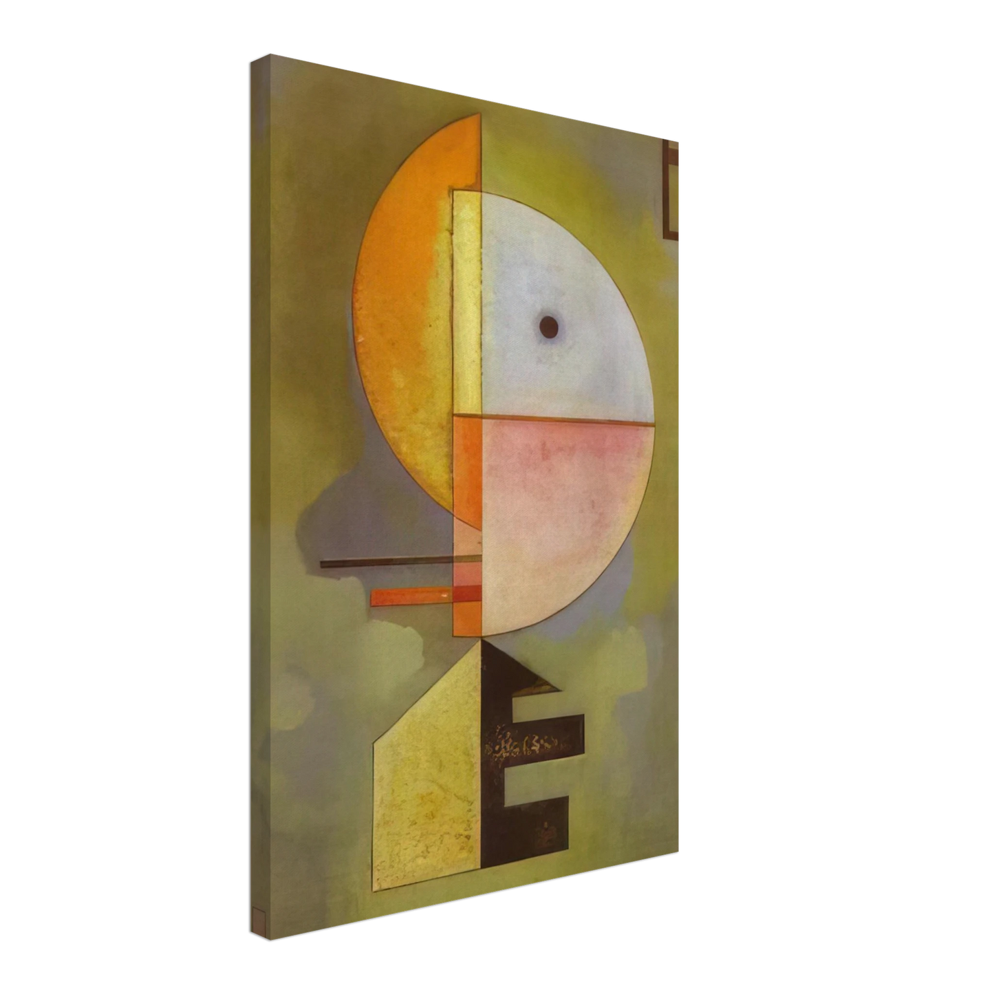 Wassily Kandinsky - UPWARD 1929 Canvas - 70x100 cm / 28x40 inches-canvas