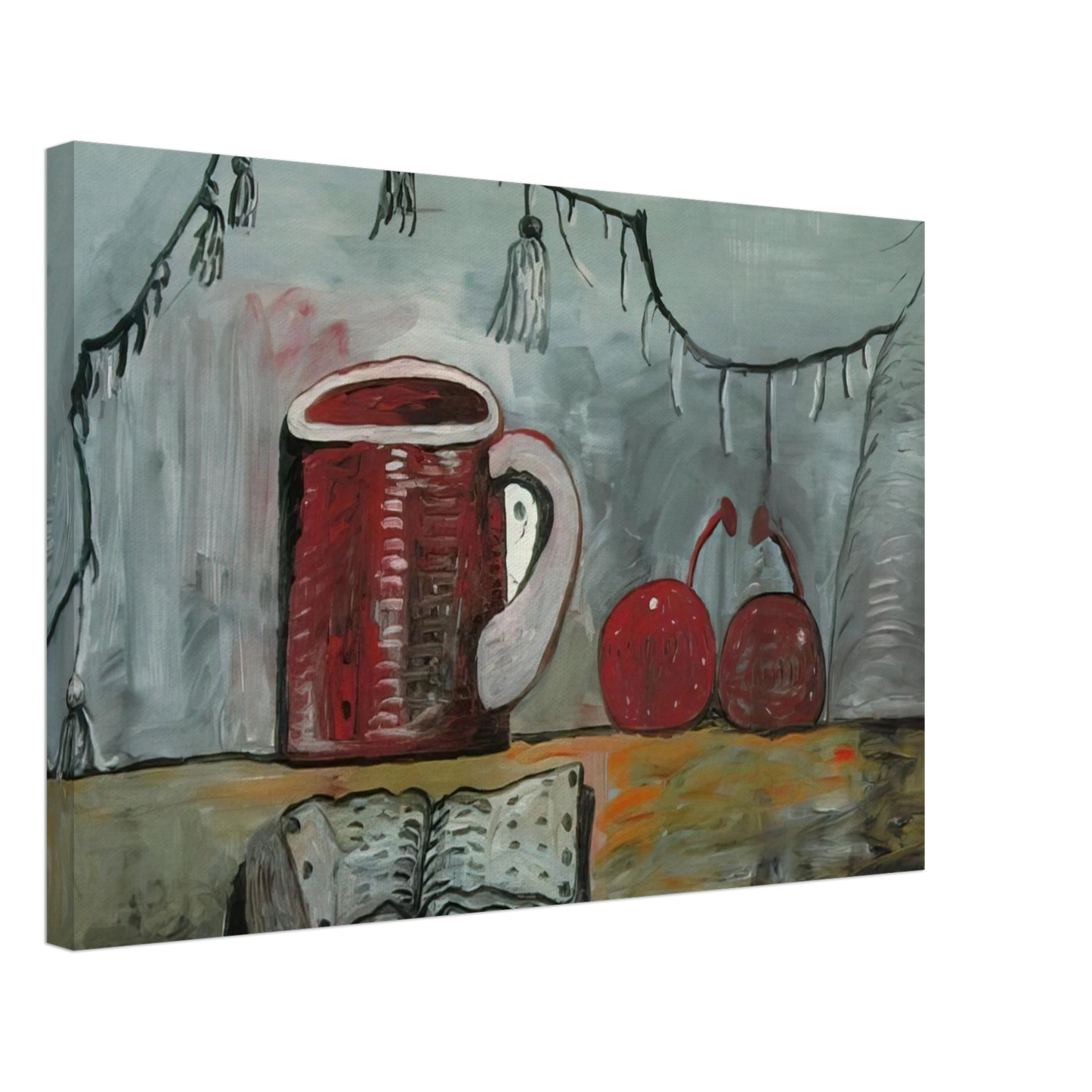 Philip Guston - CURTAIN Canvas - 40x60 cm / 16x24 inches-canvas