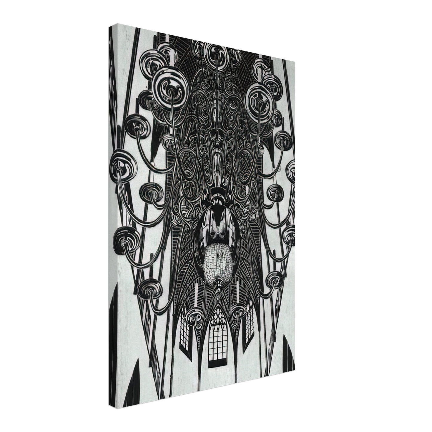 MC Escher - ESCHER (2) Canvas - 40x60 cm / 16x24 inches-canvas