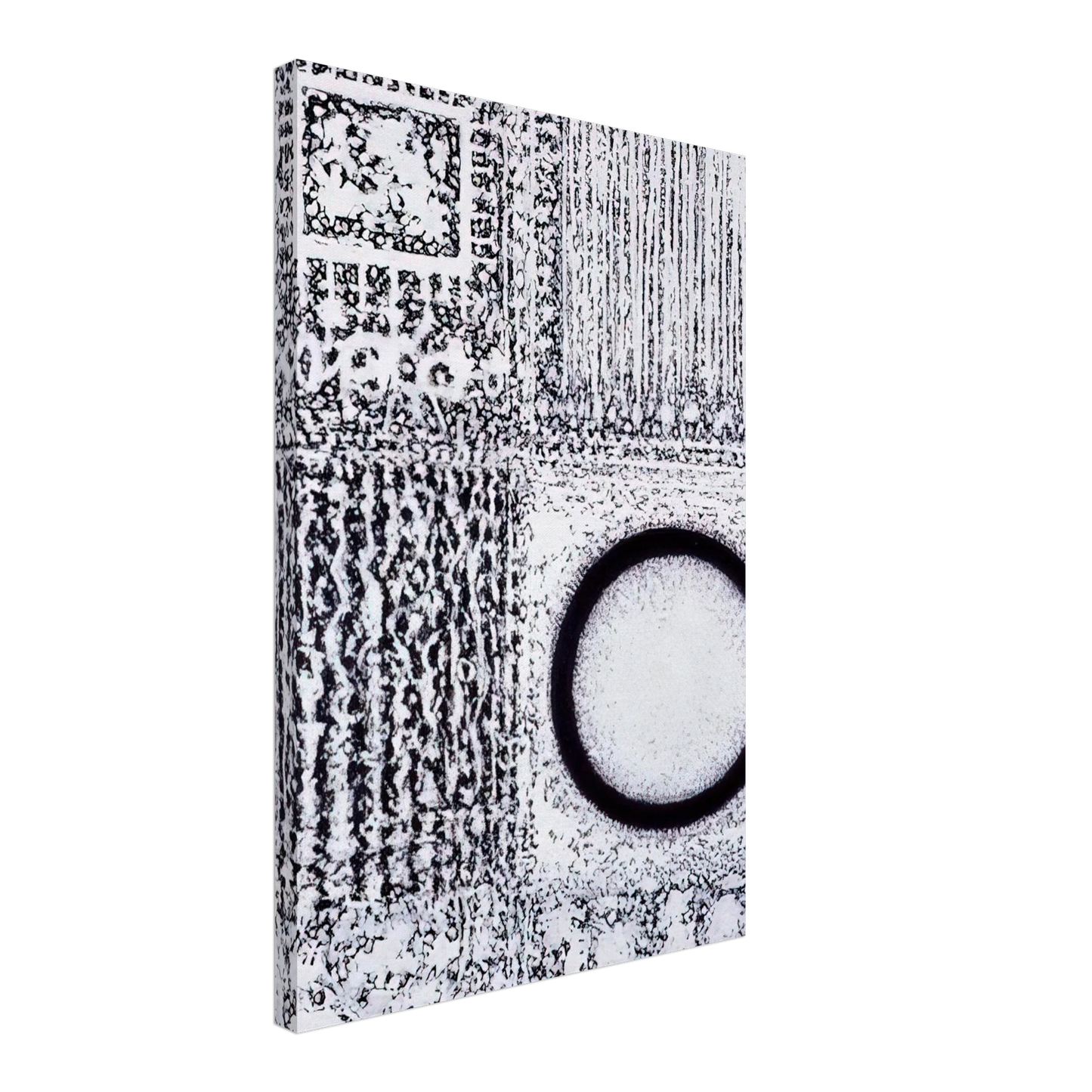 Richard Pousette-Dart - Circle by the Falling Waters Canvas - 40x60 cm / 16x24 inches-canvas