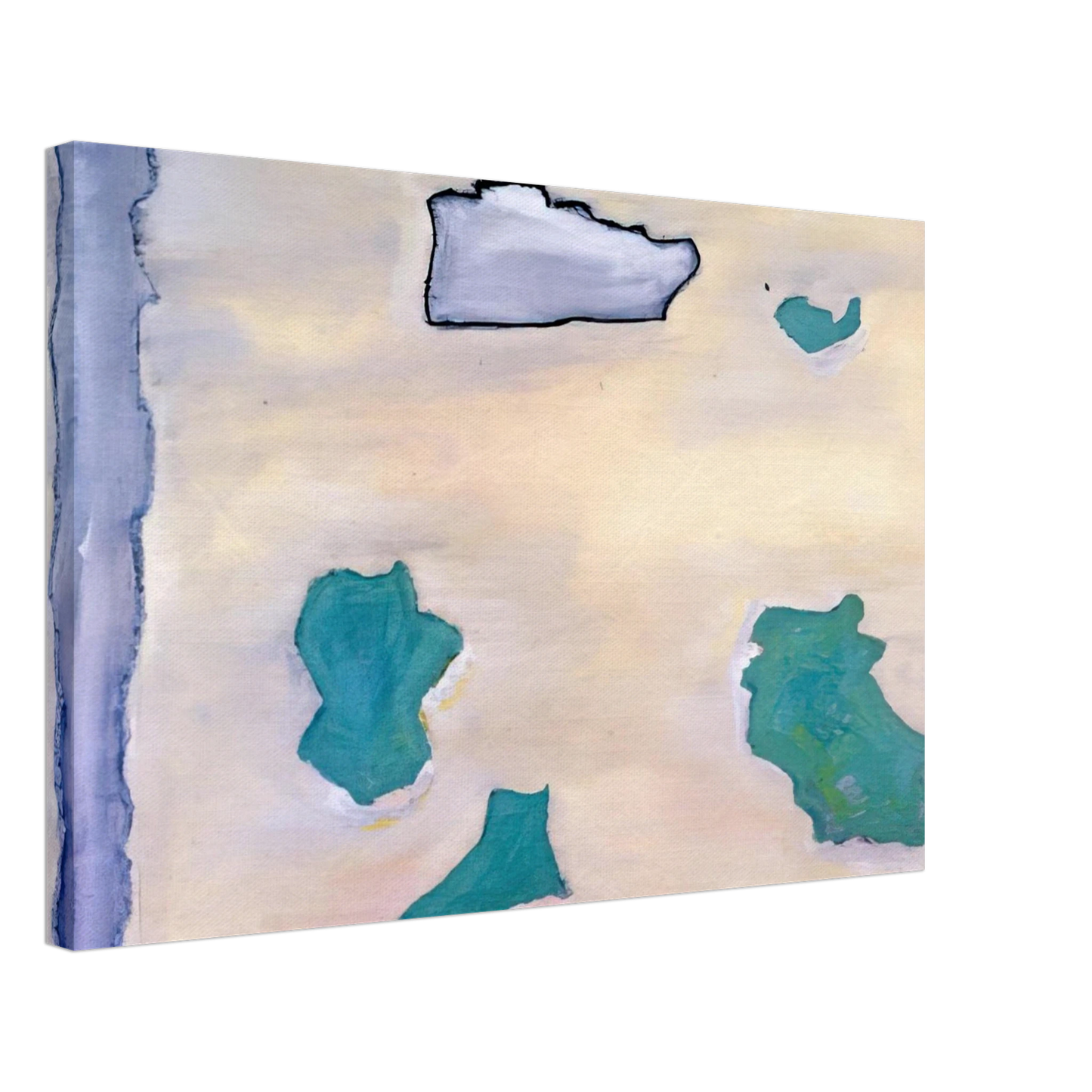 Ralston Crawford - Untitled - 2006 Canvas - 70x100 cm / 28x40 inches-canvas