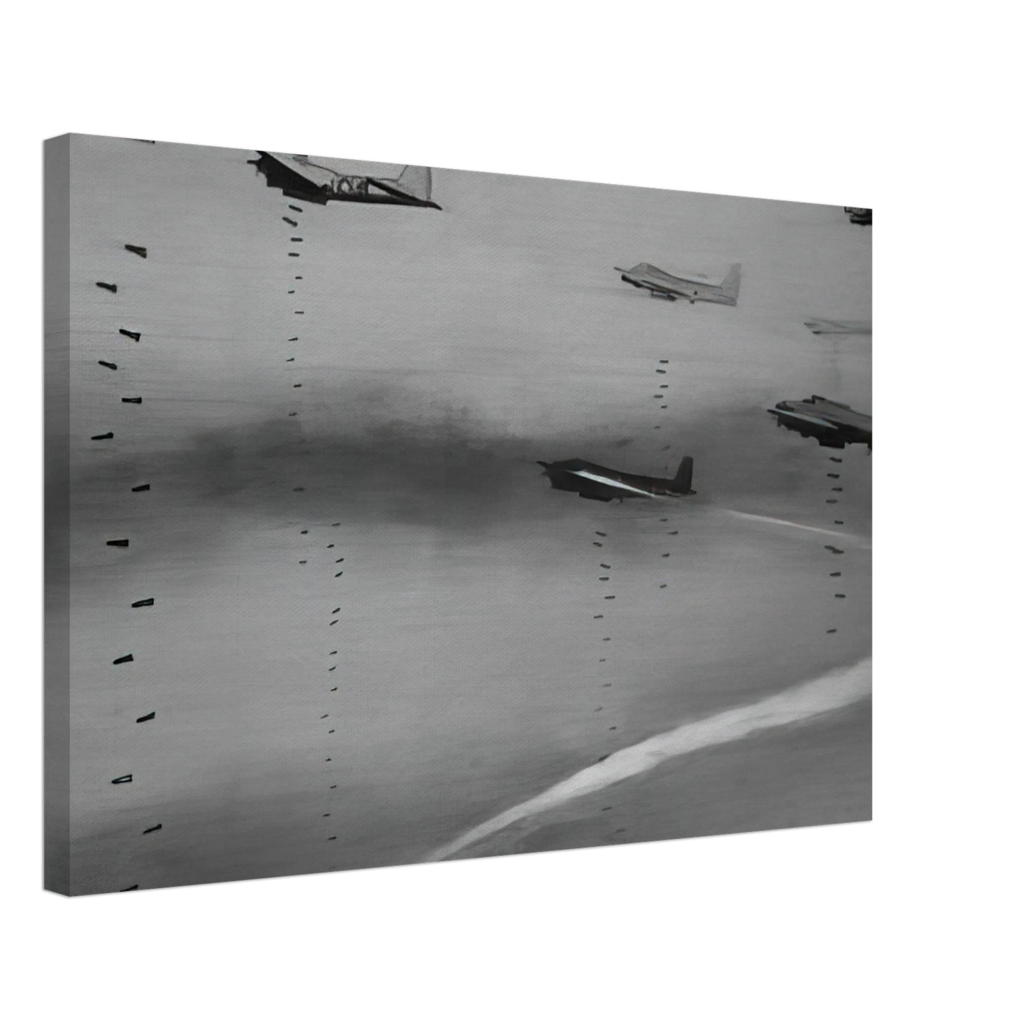 Gerhard Richter - BOMBERS 1963 Canvas - 40x60 cm / 16x24 inches-canvas