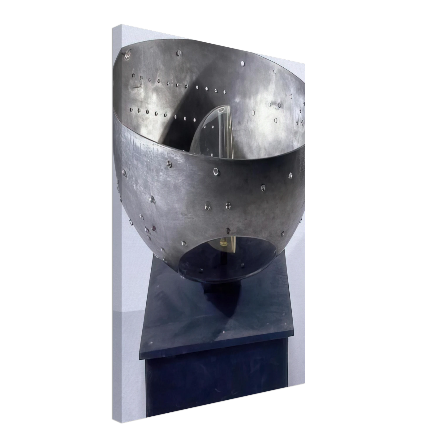 Gyula Kosice - Untitled - 1967 Canvas - 70x100 cm / 28x40 inches-canvas