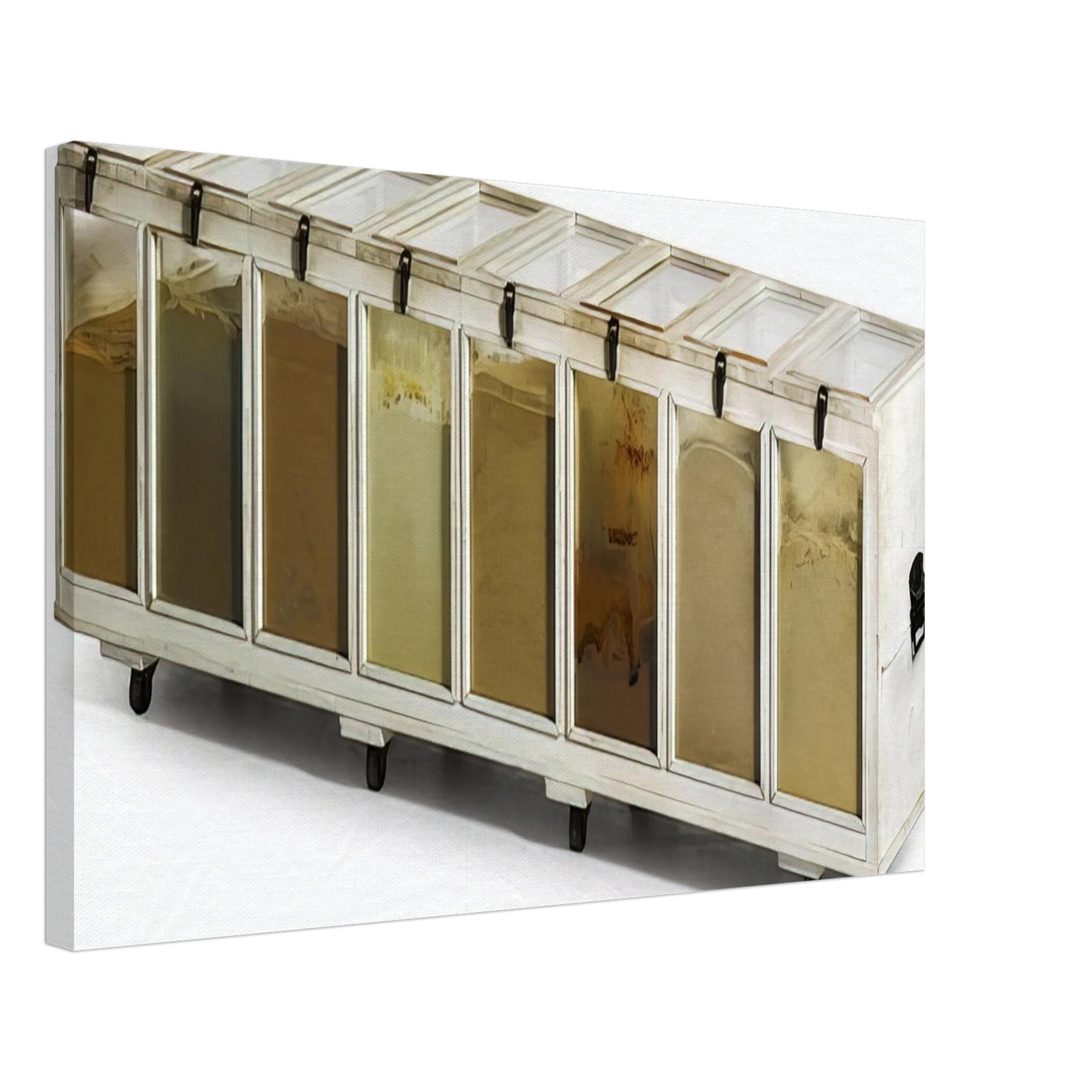 Dieter Roth - Roth Gewuerztruhe - 1970 Canvas - 70x100 cm / 28x40 inches-canvas