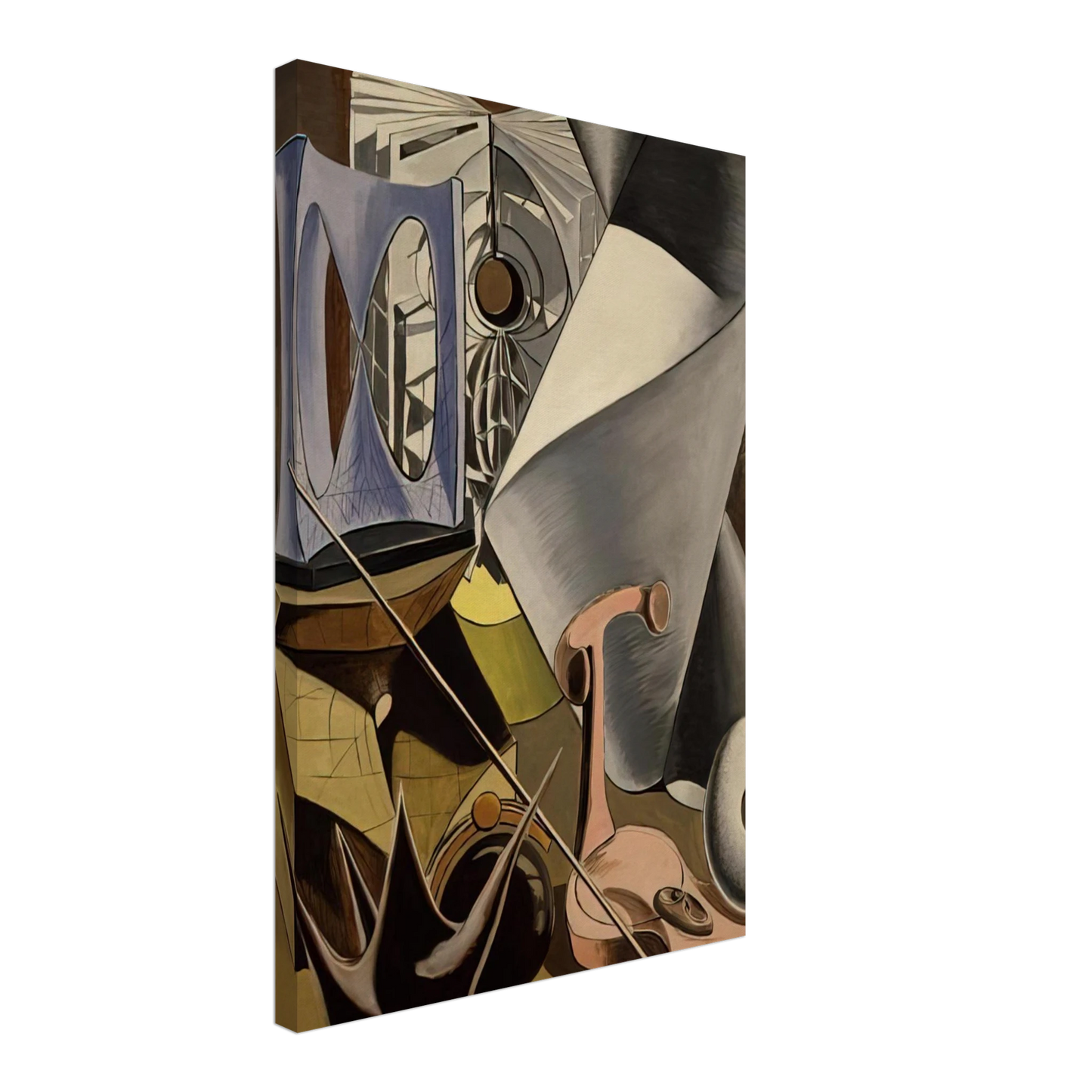 Man Ray - SHAKESPEAREAN EQUATION TWELFTH NIGHT Canvas - 70x100 cm / 28x40 inches-canvas
