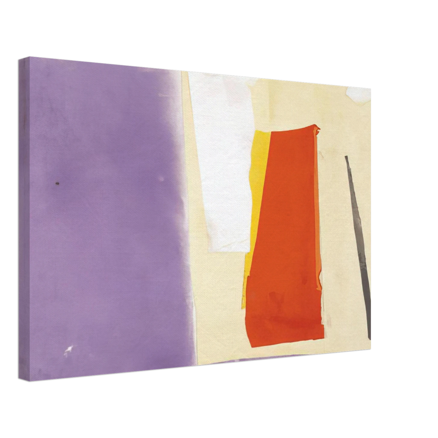 Esteban Vicente - UNTITLED 1985 1 Canvas - 40x60 cm / 16x24 inches-canvas