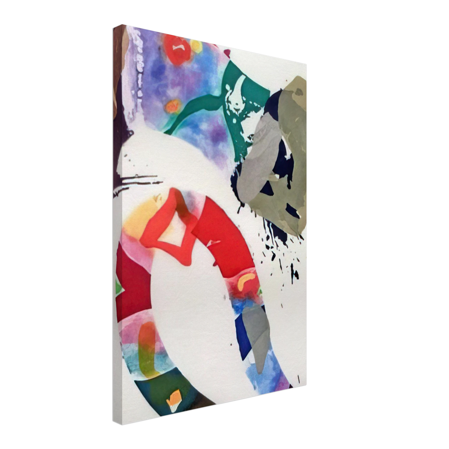 Sam Francis - Untitled SFE 092 Canvas - 40x60 cm / 16x24 inches-canvas