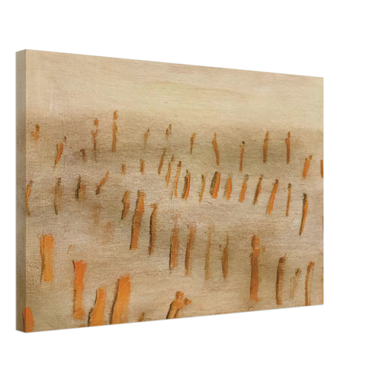 Henri Michaux - Untitled - Art Informel, Expressionism Canvas - 70x100 cm / 28x40 inches-canvas