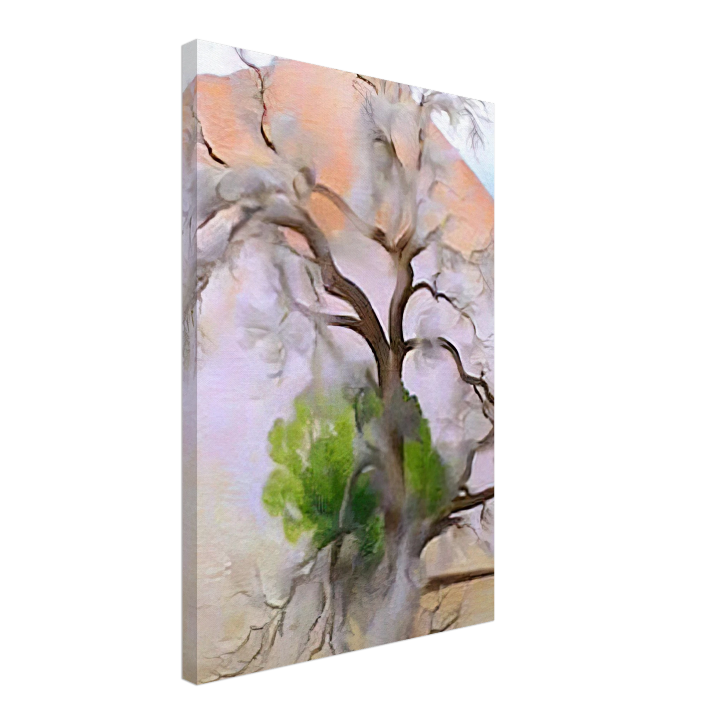 Georgia O'Keeffe - Pinons with Cedar Canvas - 40x60 cm / 16x24 inches-canvas