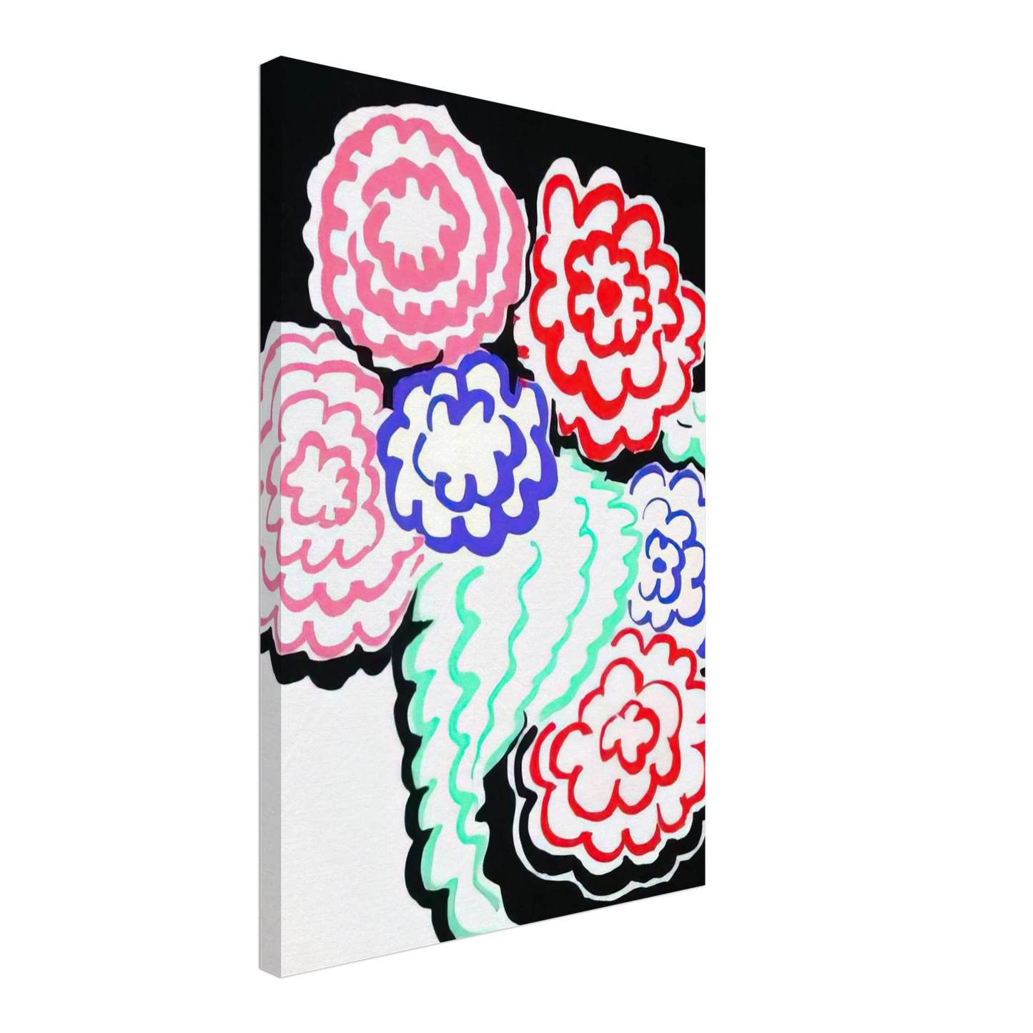 Sonia Delaunay - %D1%81OULEURS IDEES 2 Canvas - 70x100 cm / 28x40 inches-canvas