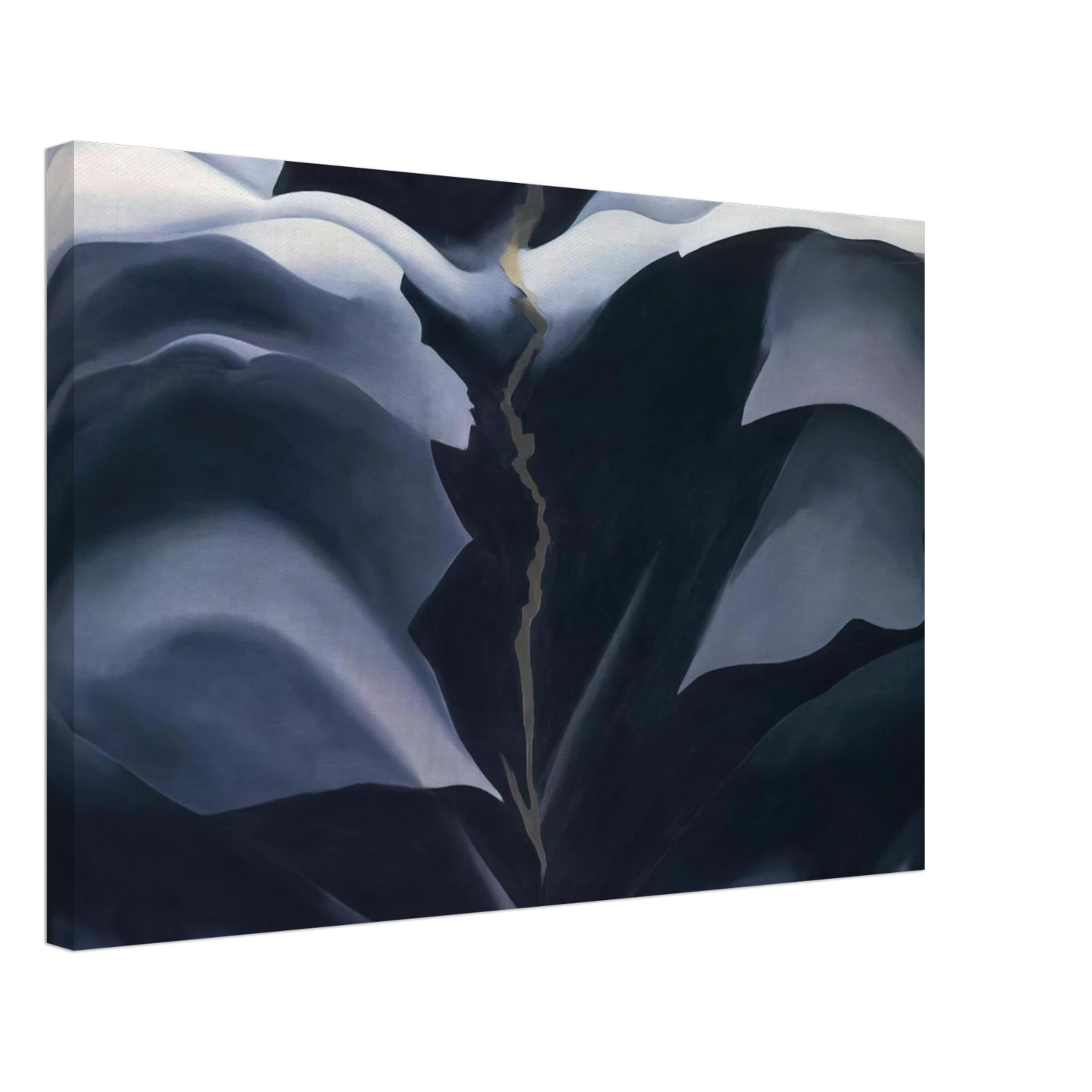 Georgia O'Keeffe - Black Place II Canvas - 40x60 cm / 16x24 inches-canvas