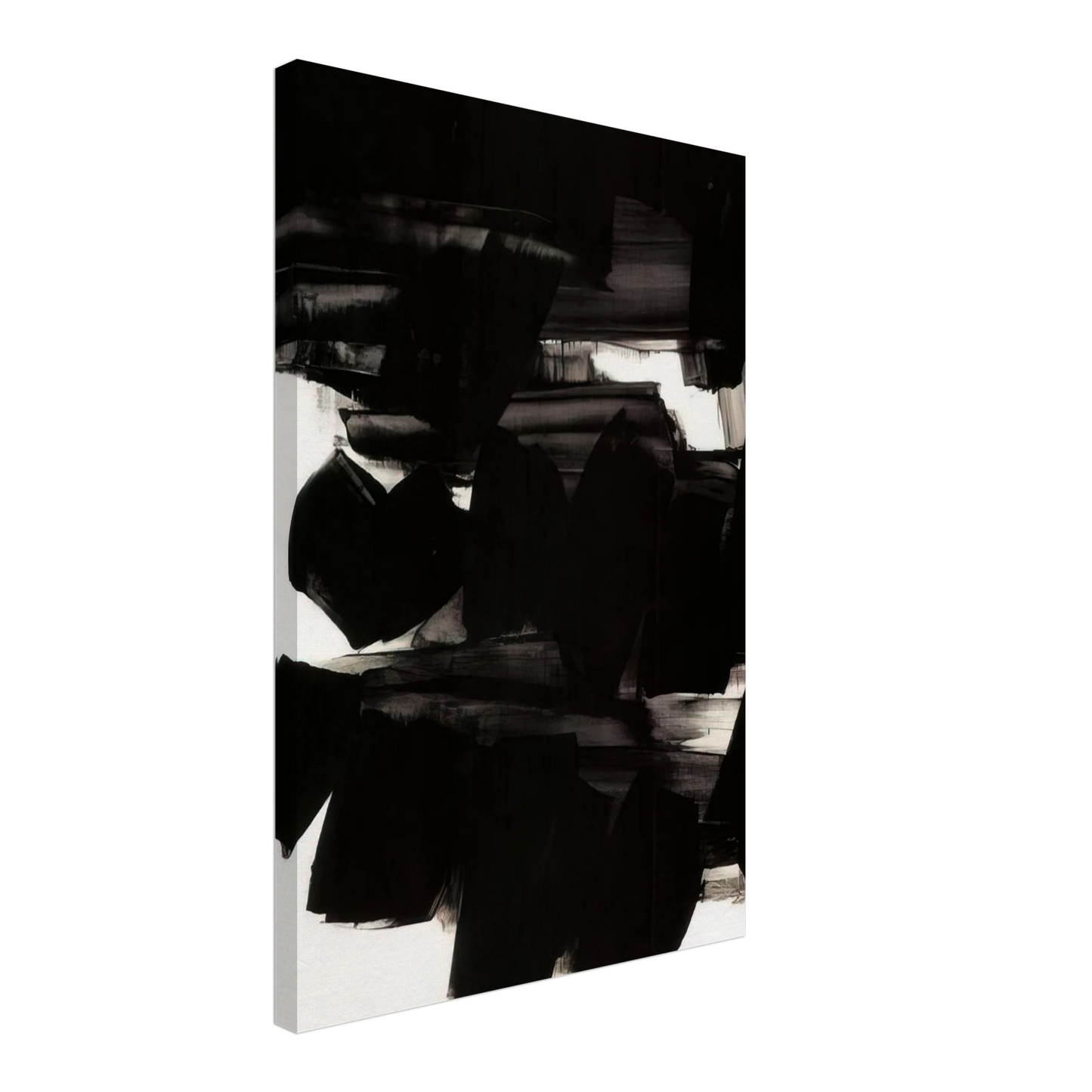 Pierre Soulages - Peinture 260 x 202 cm, 19 juin 1963 - 1963 Canvas - 70x100 cm / 28x40 inches-canvas
