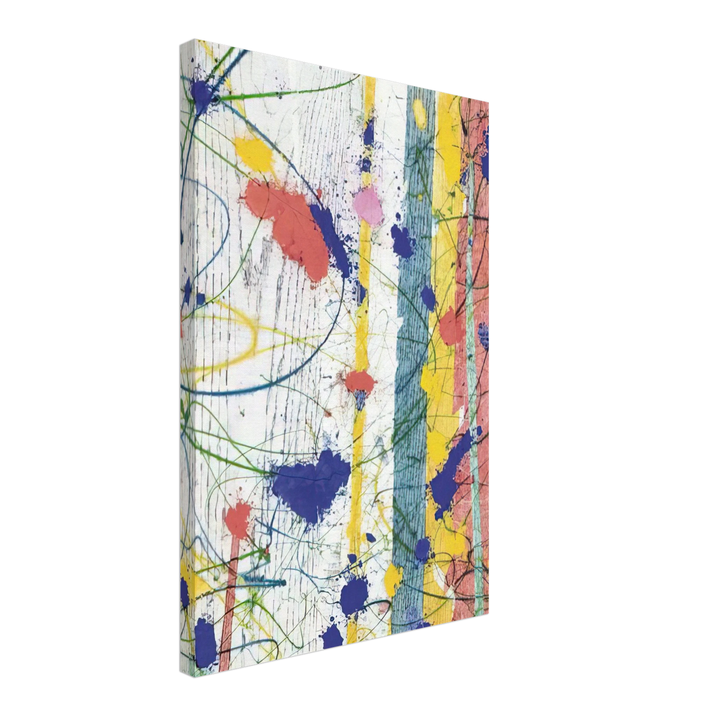Sam Francis - Untitled EXP-SF-58-08-82 Canvas - 40x60 cm / 16x24 inches-canvas