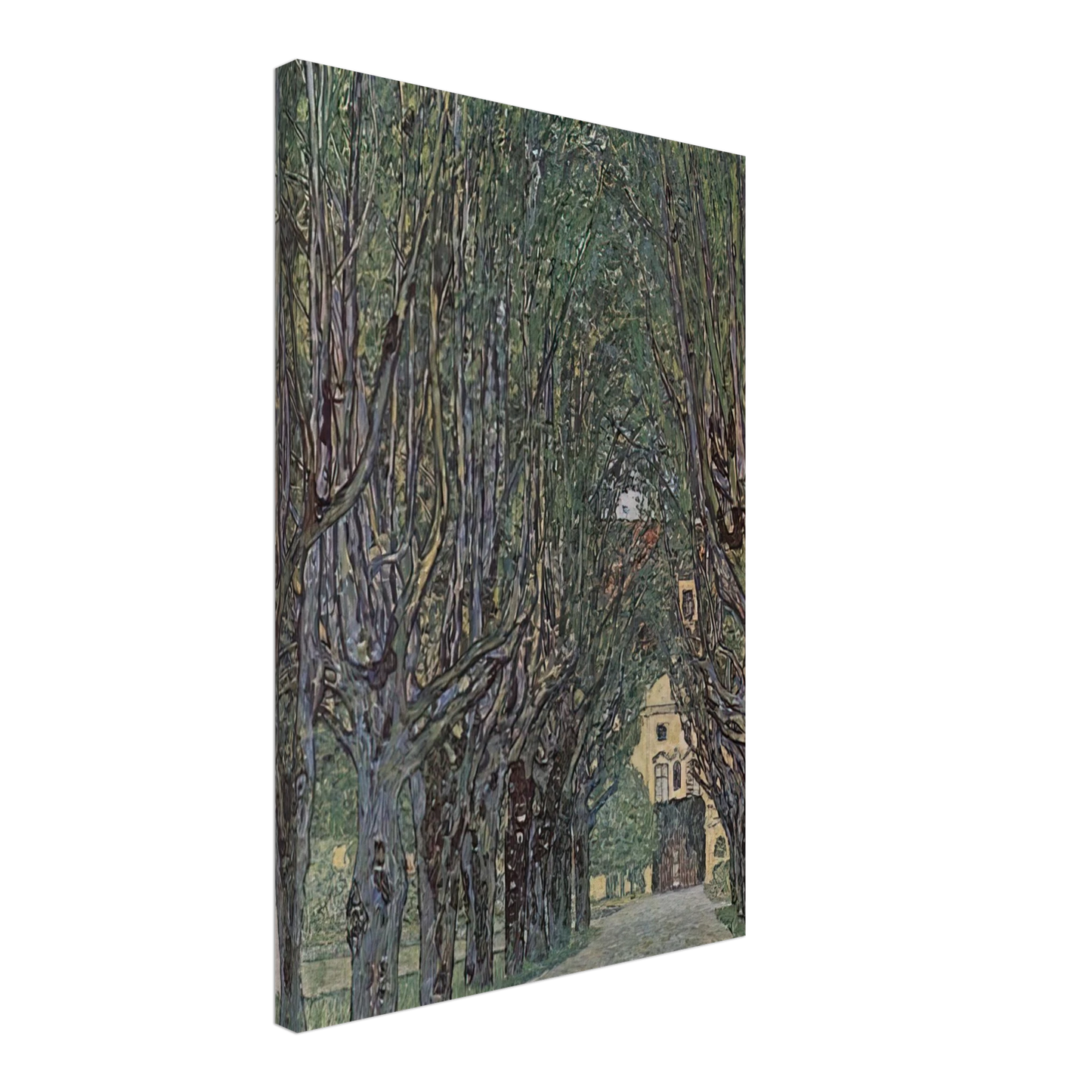 Gustav Klimt - AVENUE OF SCHLOSS KAMMER PARK Canvas - 70x100 cm / 28x40 inches-canvas