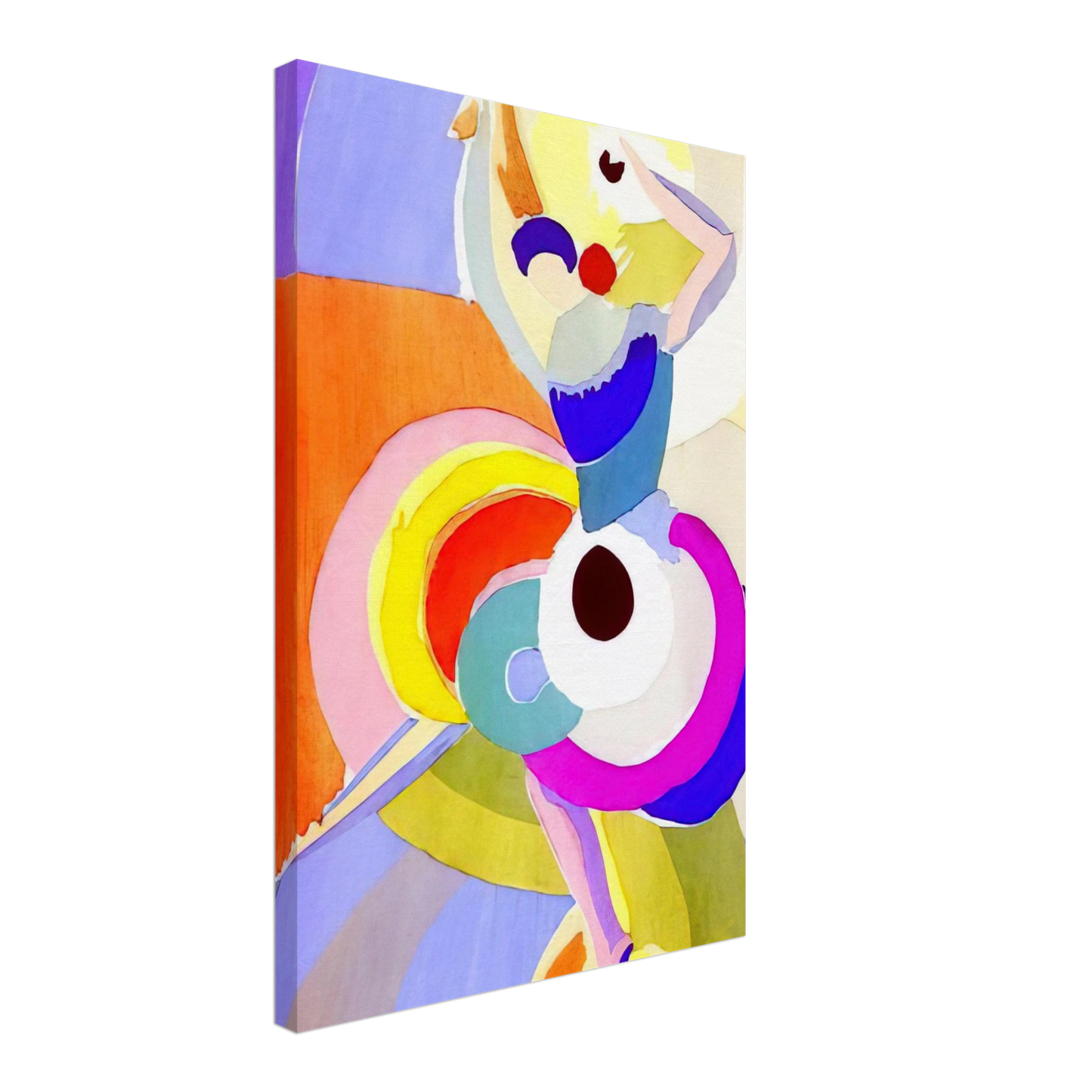 Sonia Delaunay - FLAMENCO DANCER Canvas - 70x100 cm / 28x40 inches-canvas