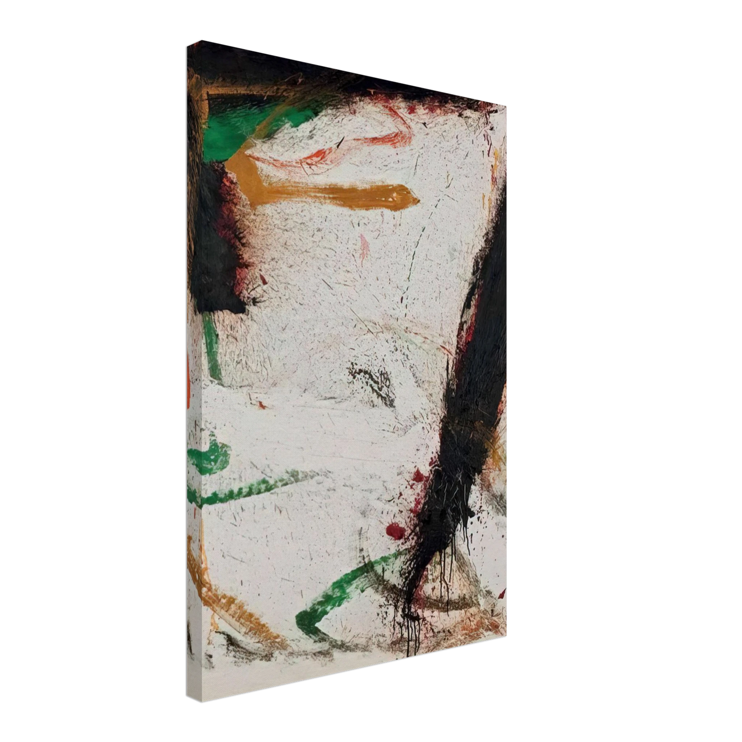 Norman Bluhm - Gronk! - 1964 Canvas - 40x60 cm / 16x24 inches-canvas