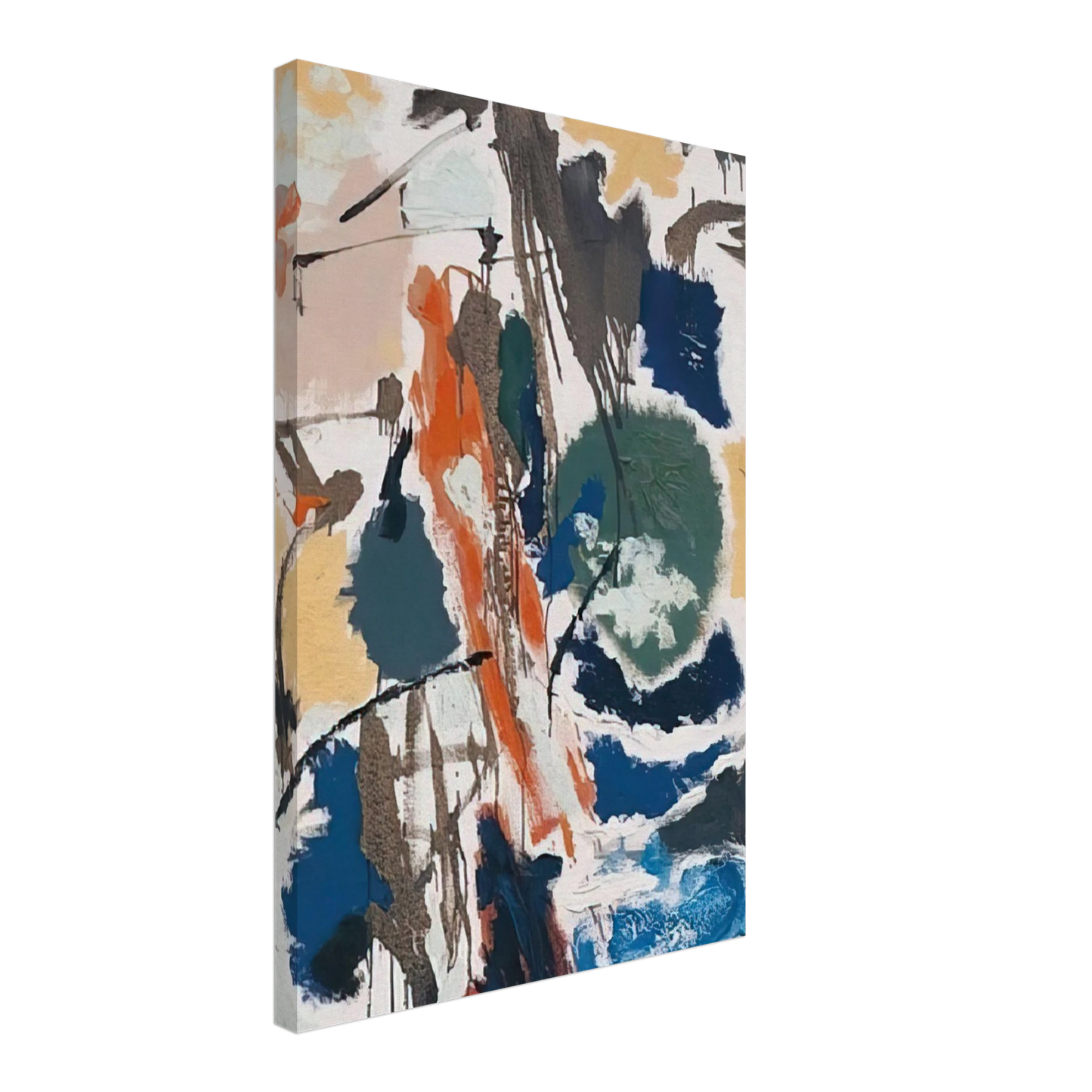 John Ferren - Outdoors - 1952 Canvas - 40x60 cm / 16x24 inches-canvas