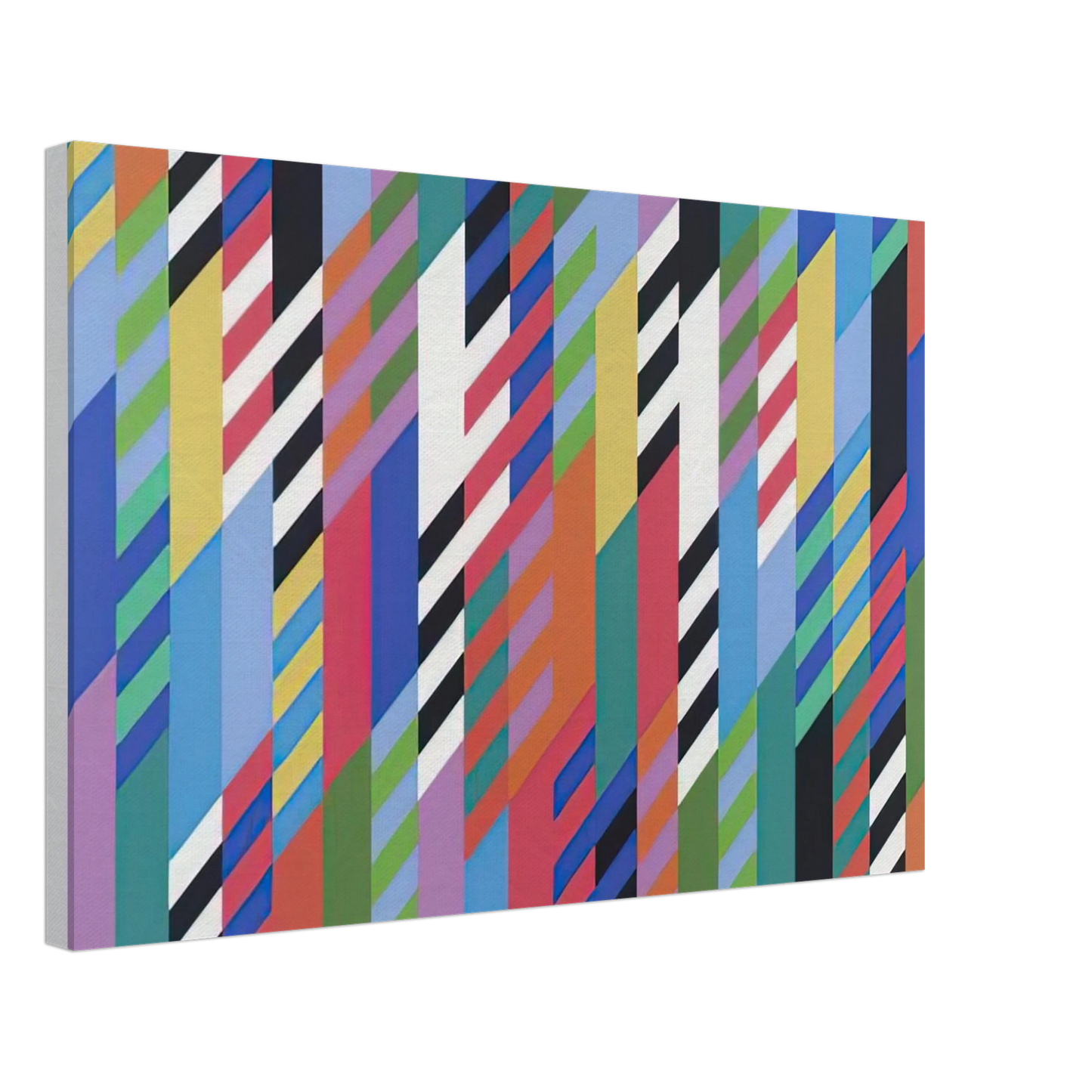 Bridget Riley - FETE 1989 Canvas - 70x100 cm / 28x40 inches-canvas