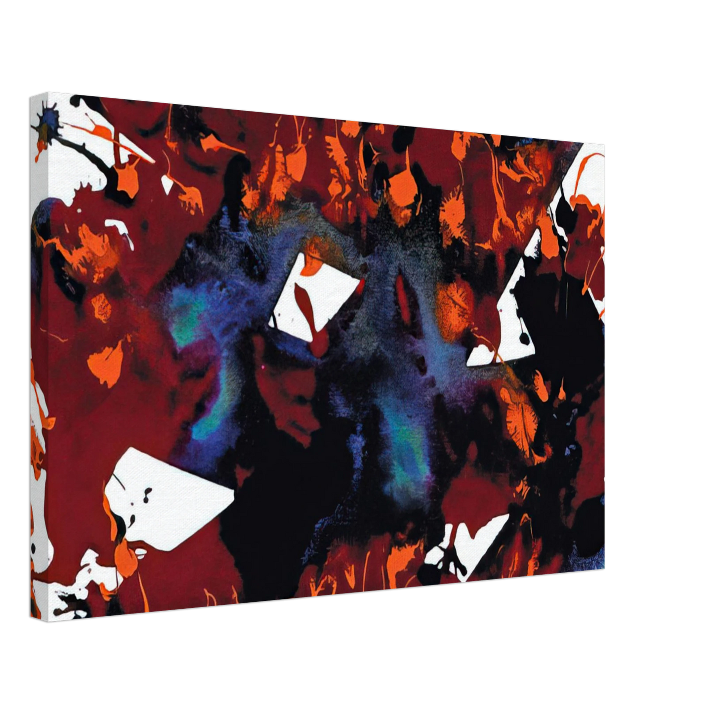 Sam Francis - Untitled SFP94-149 SFF 1819 Canvas - 40x60 cm / 16x24 inches-canvas