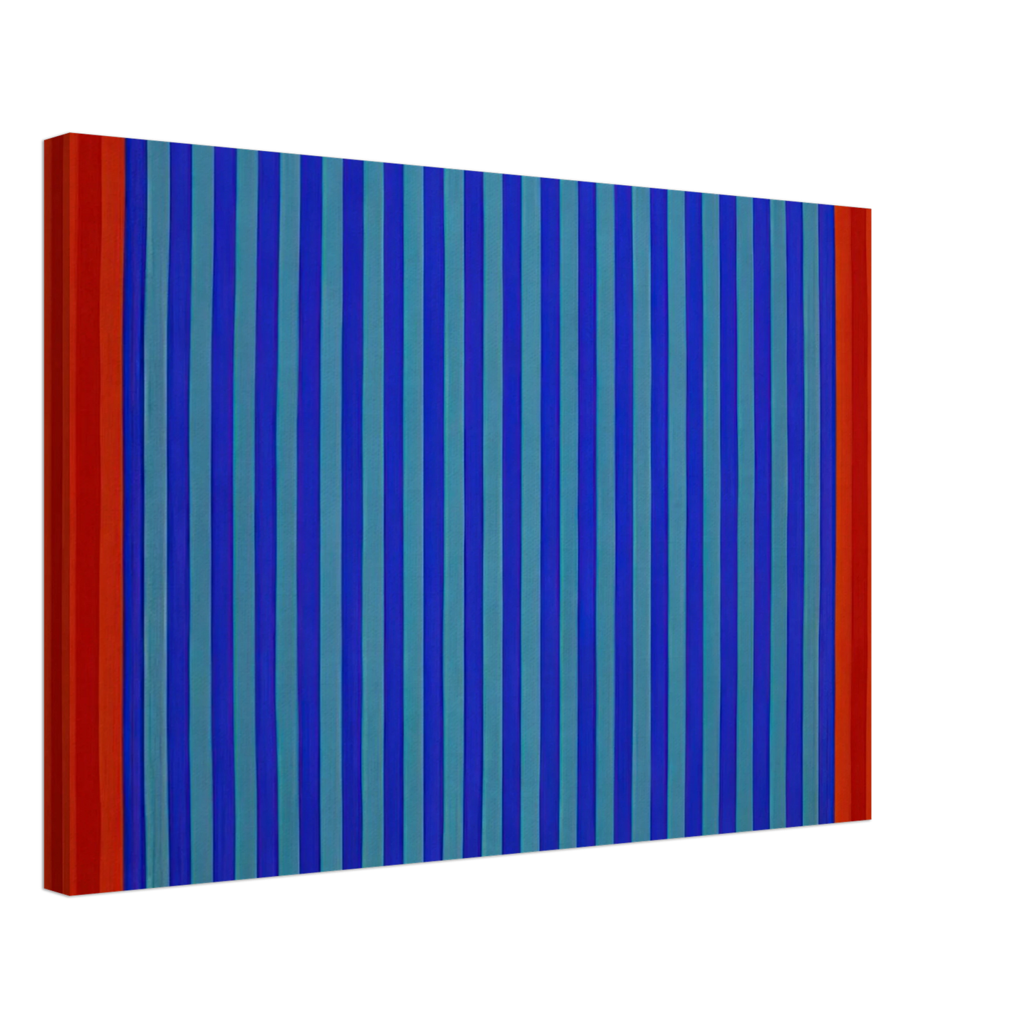 Gene Davis - Untitled - 1962 Canvas - 70x100 cm / 28x40 inches-canvas