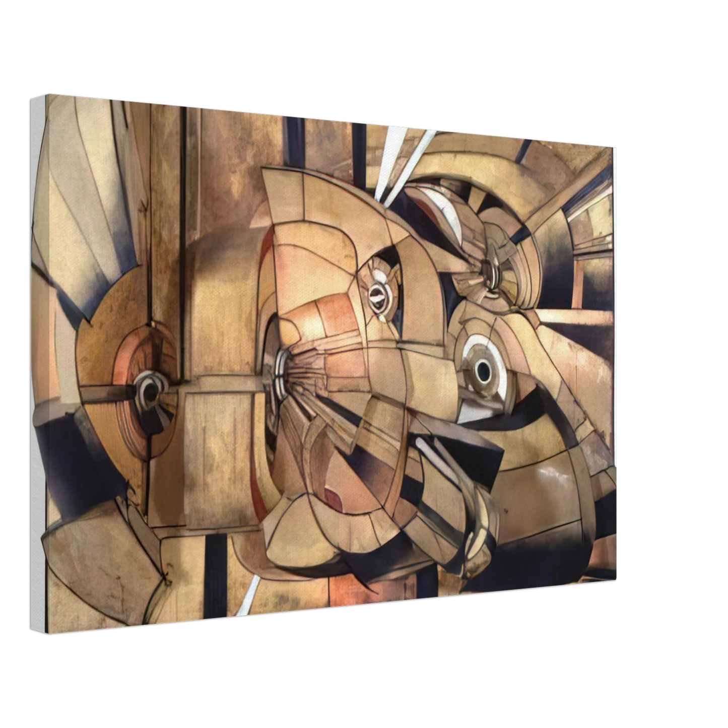 Lee Bontecou - UNTITLED 1966 Canvas - 40x60 cm / 16x24 inches-canvas