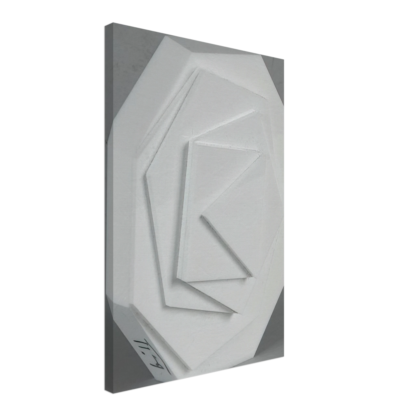 Max Bill - 3-8 Eck - Concretism Canvas - 70x100 cm / 28x40 inches-canvas