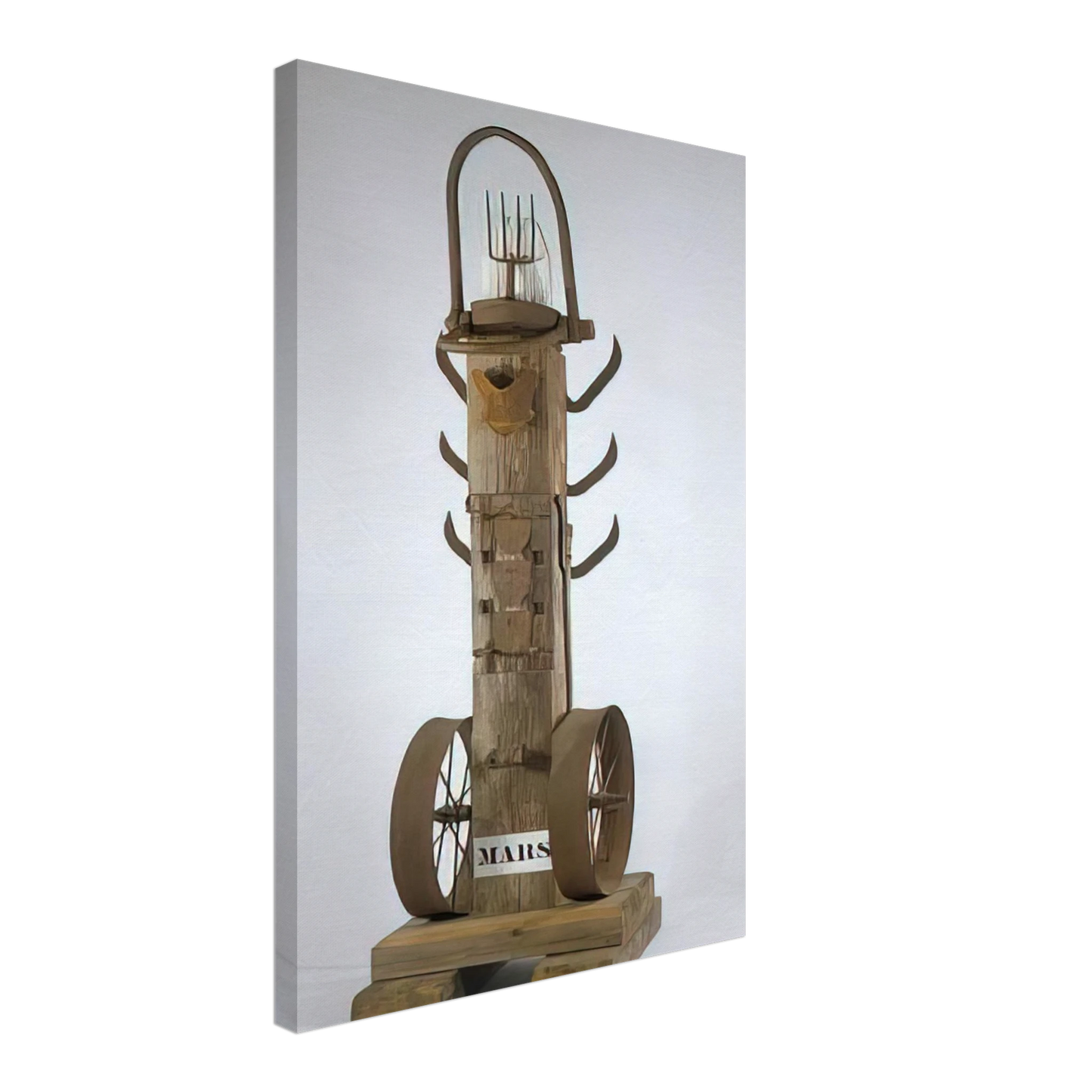 Robert Indiana - Mars Canvas - 40x60 cm / 16x24 inches-canvas