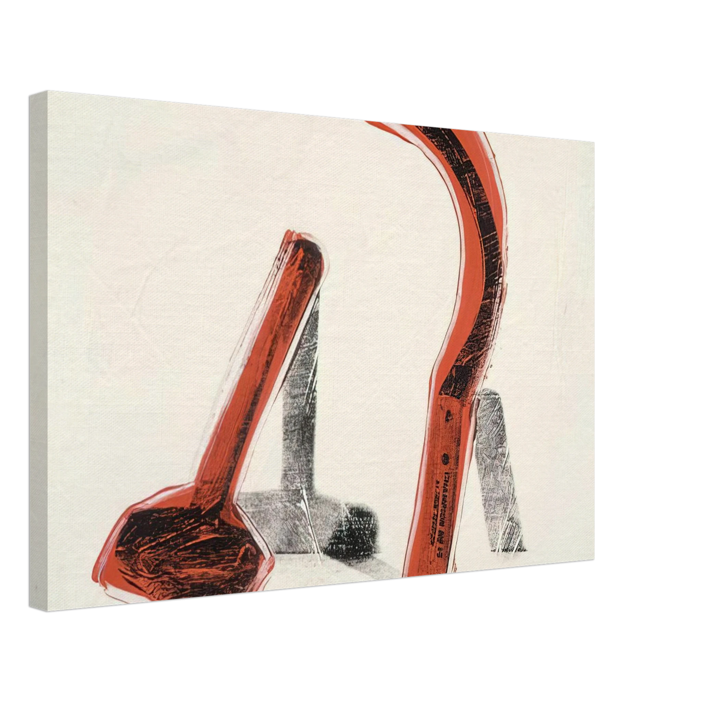 Andy Warhol - Hammer and Sickle Canvas - 70x100 cm / 28x40 inches-canvas