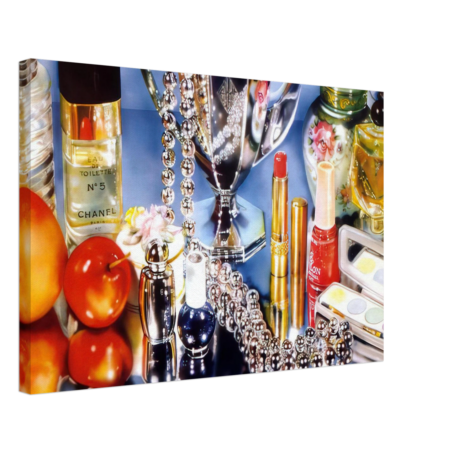 Audrey Flack - CHANEL 1974 Canvas - 40x60 cm / 16x24 inches-canvas