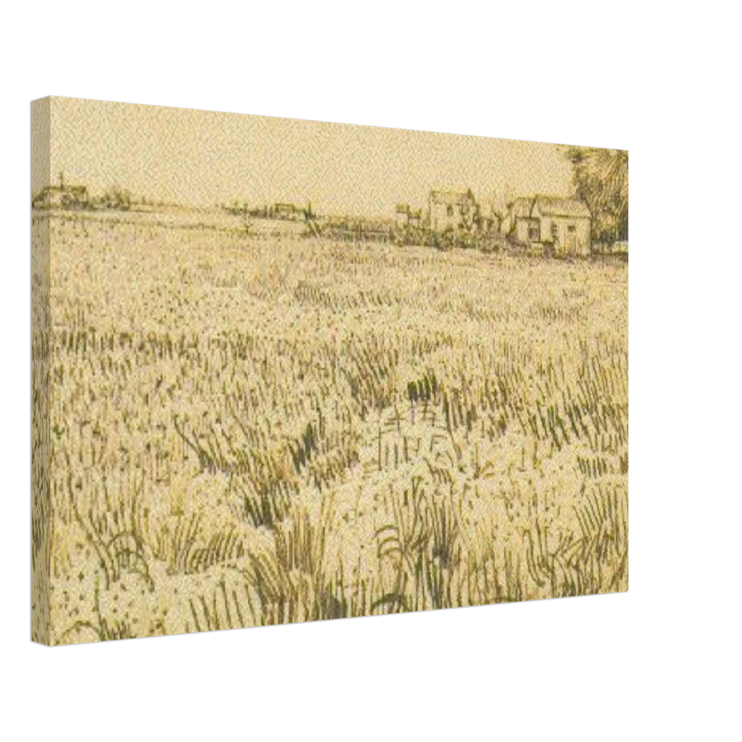 Vincent van Gogh - Meadow with Flowers Canvas - 40x60 cm / 16x24 inches-canvas