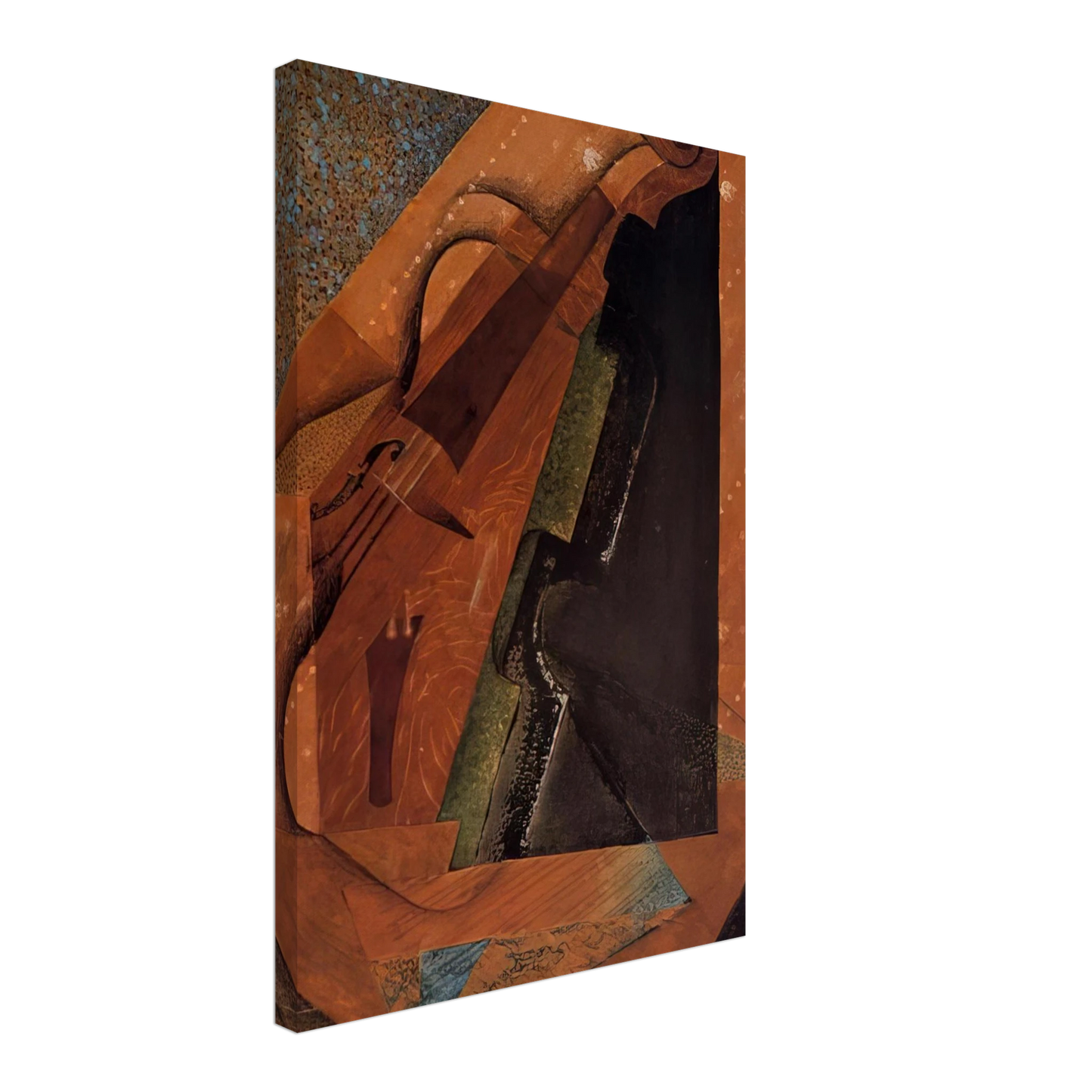 Juan Gris - THE VIOLIN 1914 Canvas - 70x100 cm / 28x40 inches-canvas