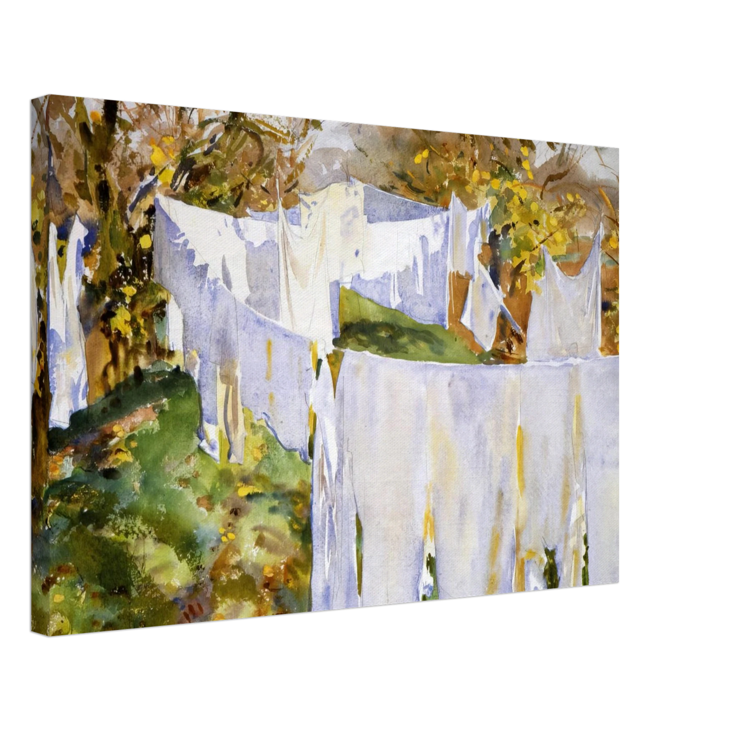 John Singer Sargent - La Biancheria Canvas - 70x100 cm / 28x40 inches-canvas