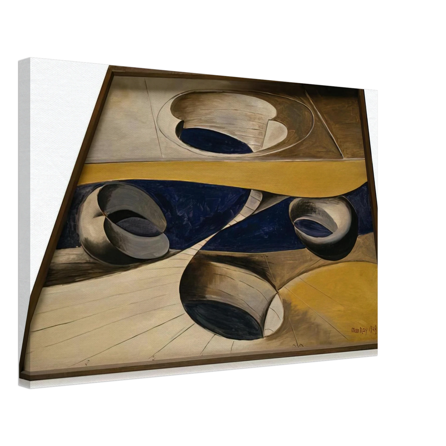 Man Ray - SHAKESPEAREAN EQUATION MEASURE FOR MEASURE Canvas - 40x60 cm / 16x24 inches-canvas