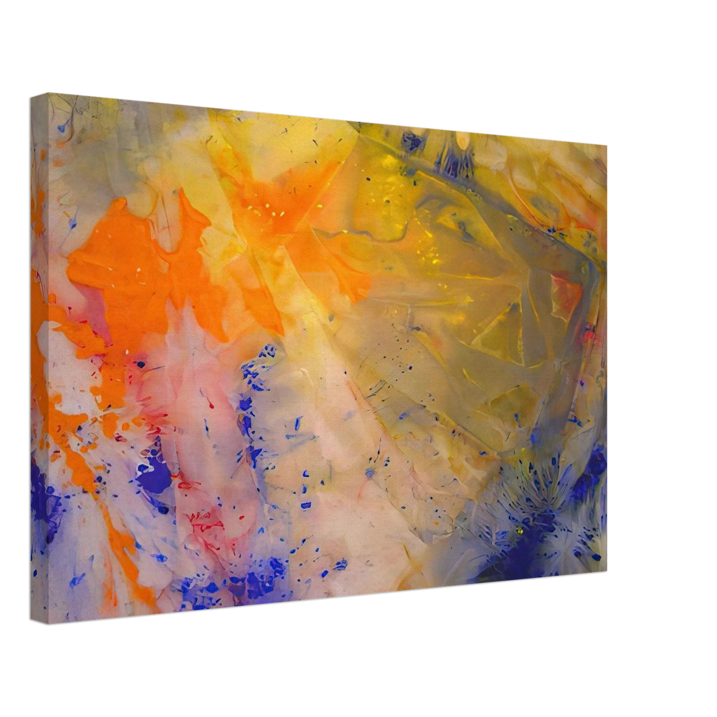 Sam Gilliam - A Spring Thaw Canvas - 40x60 cm / 16x24 inches-canvas