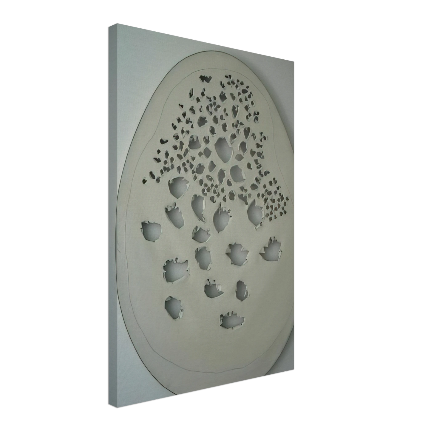 Lucio Fontana - Concept Spatiale - 1963 Canvas - 70x100 cm / 28x40 inches-canvas