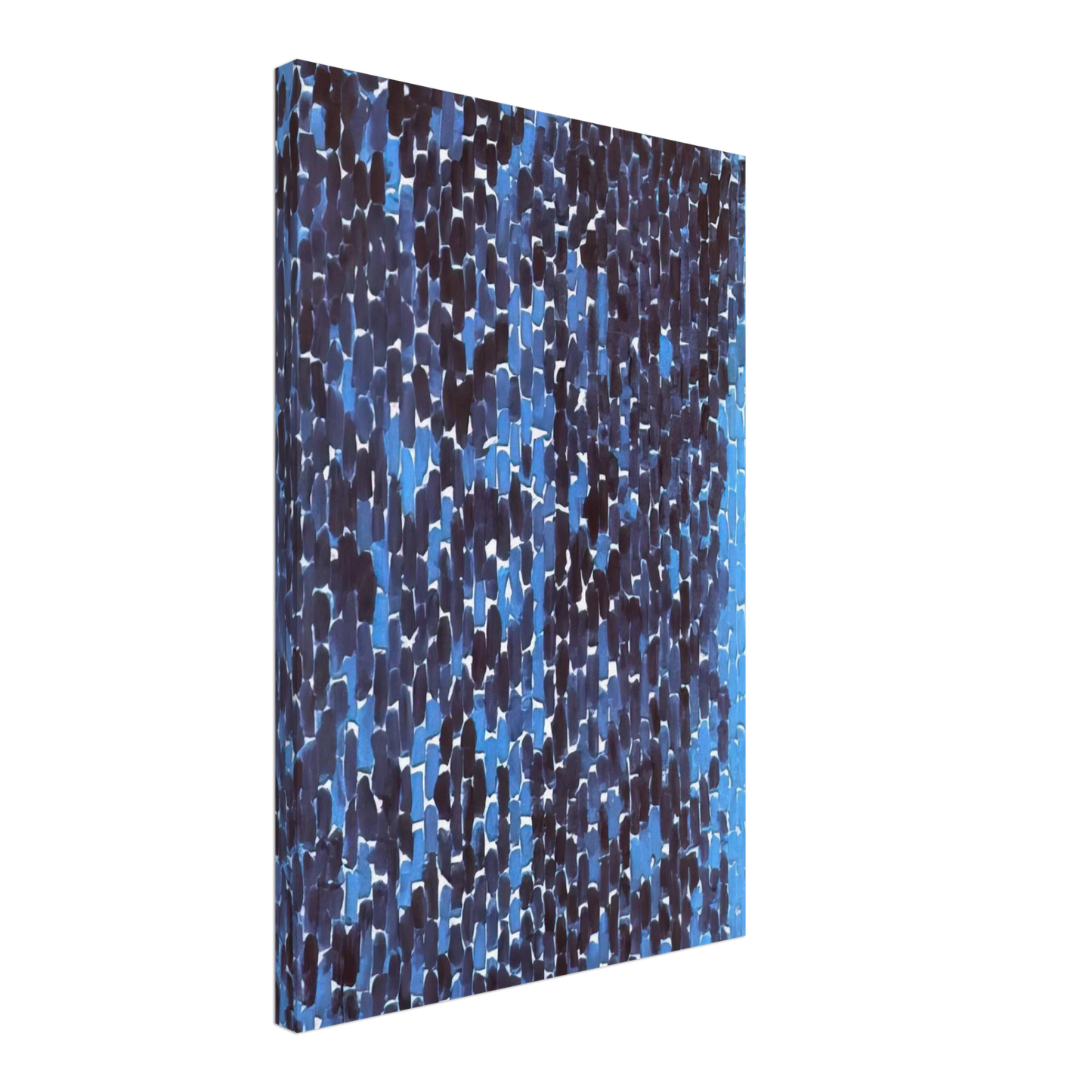 Alma Woodsey Thomas - NEW GALAXY 1970 Canvas - 70x100 cm / 28x40 inches-canvas