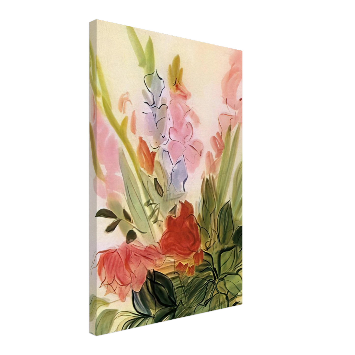 Raoul Dufy - GLADIOLI 1942 Canvas - 40x60 cm / 16x24 inches-canvas